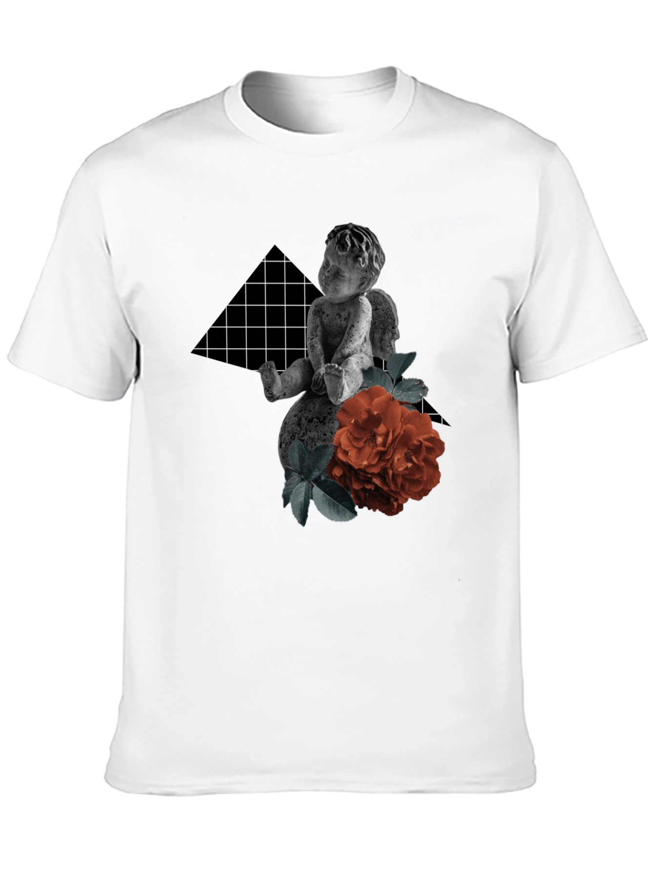 Cherub & Rose Graphic Tee - Urban Style