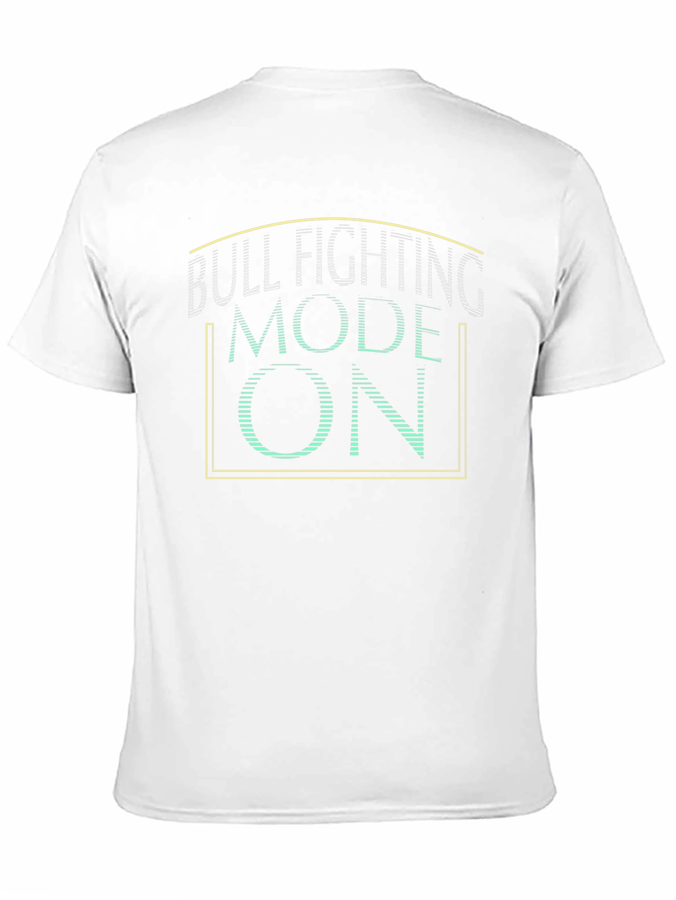 Bull Fighting Mode On Graphic Tee - Black