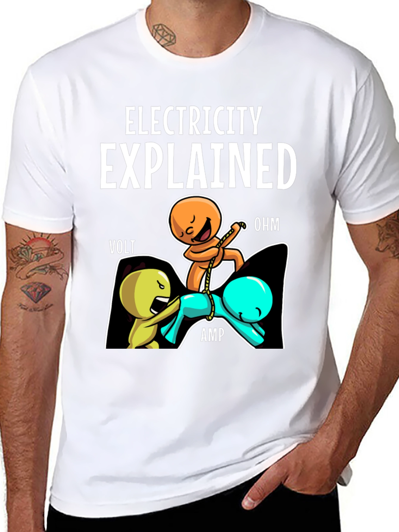 Electricity Explained Graphic Tee