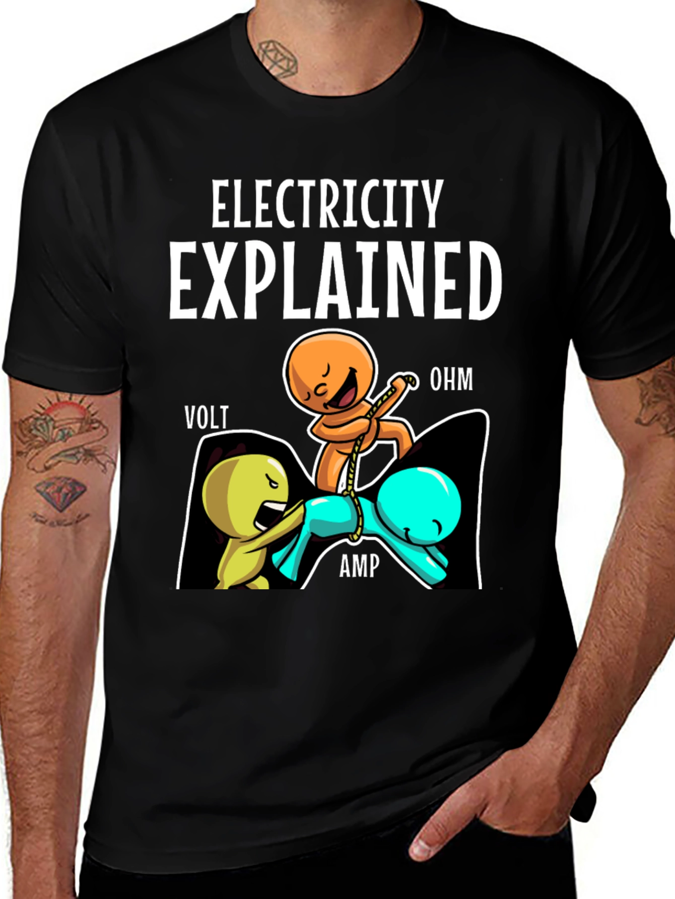 Electricity Explained Graphic Tee