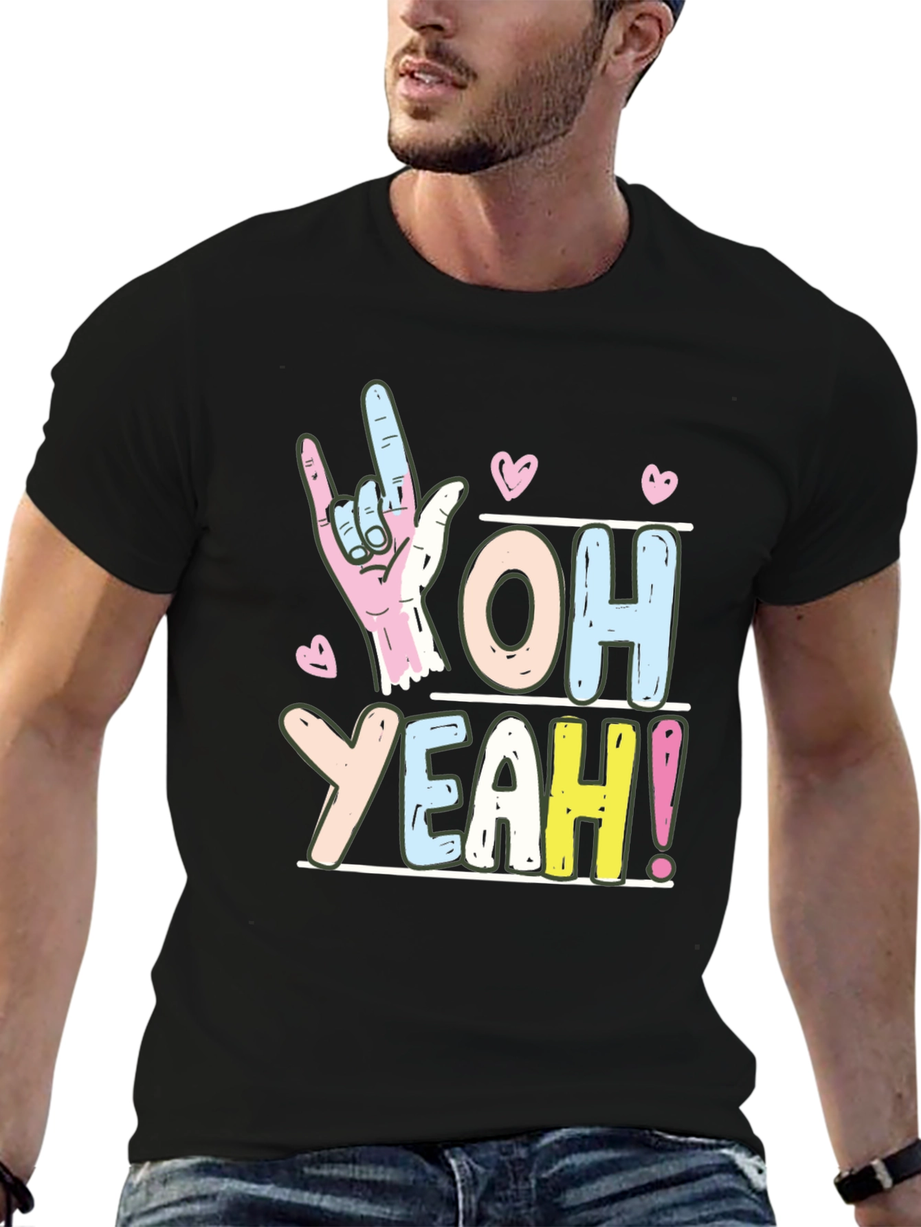 Oh Yeah! ASL Sign Language T-Shirt