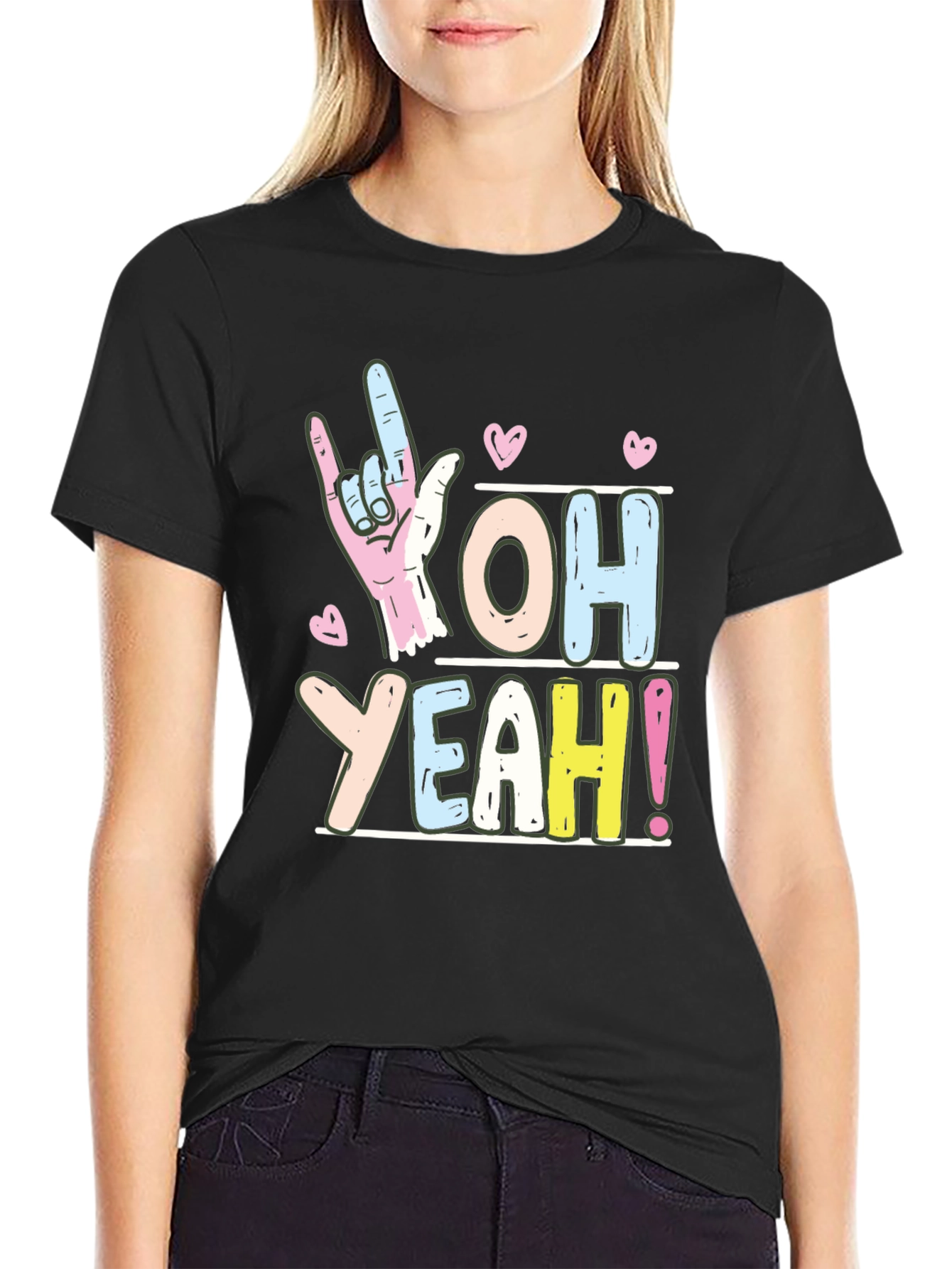 Oh Yeah! ASL Sign Language T-Shirt