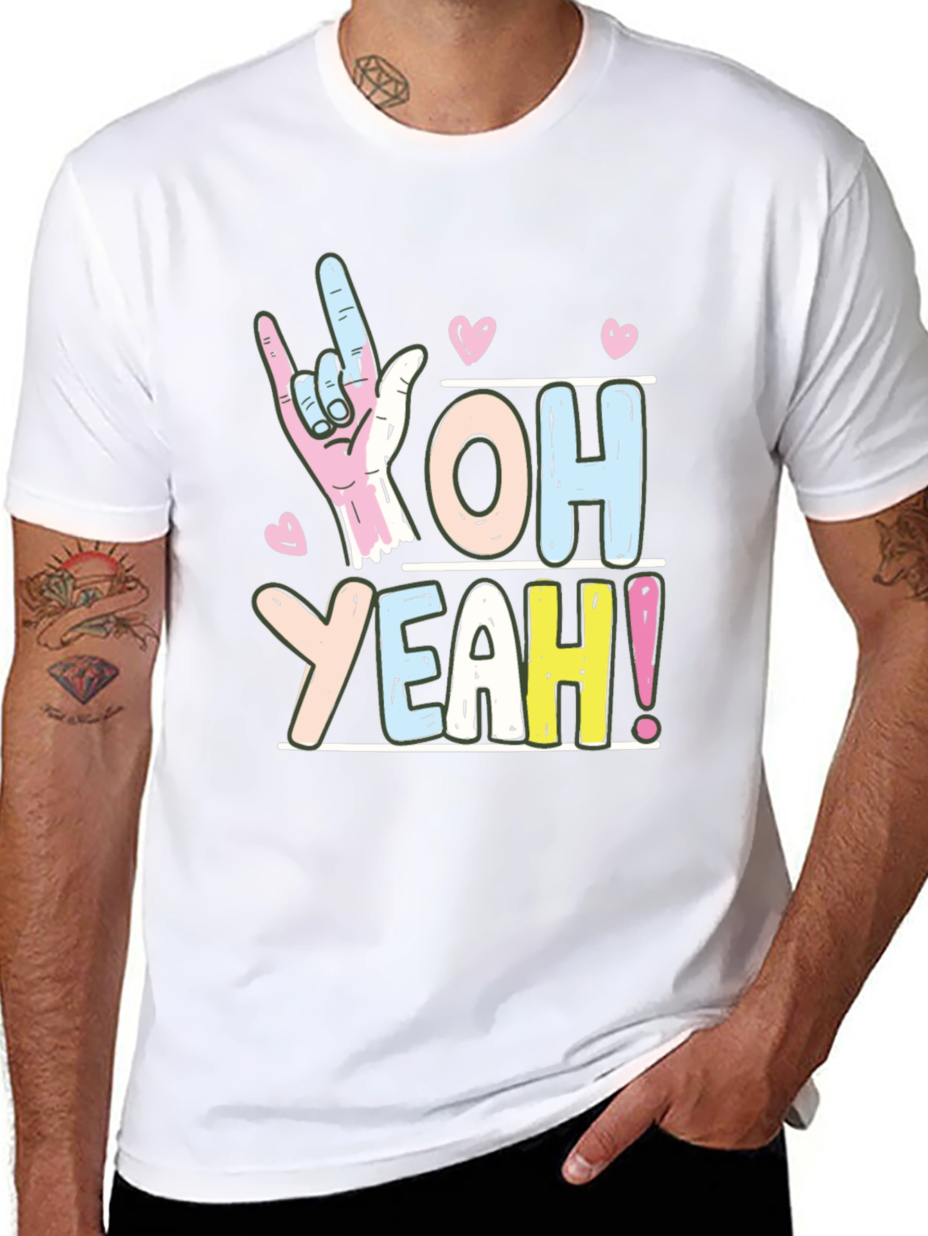 Oh Yeah! ASL Sign Language T-Shirt