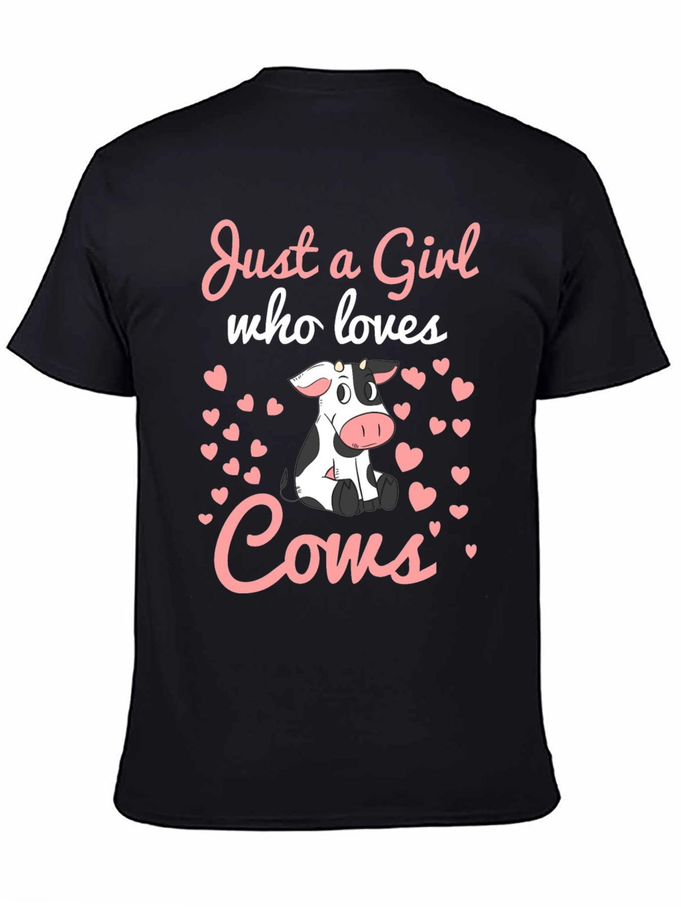 Just a Girl Who Loves Cows T-Shirt