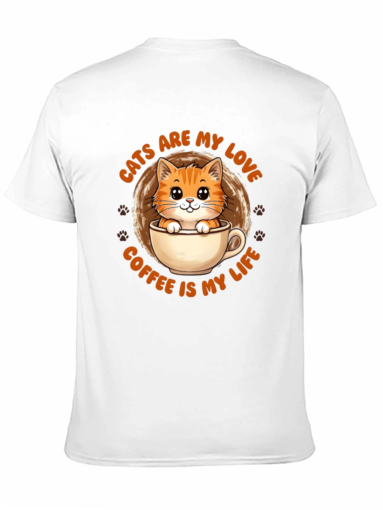 Cats Are My Love Coffee Is My Life T-Shirt