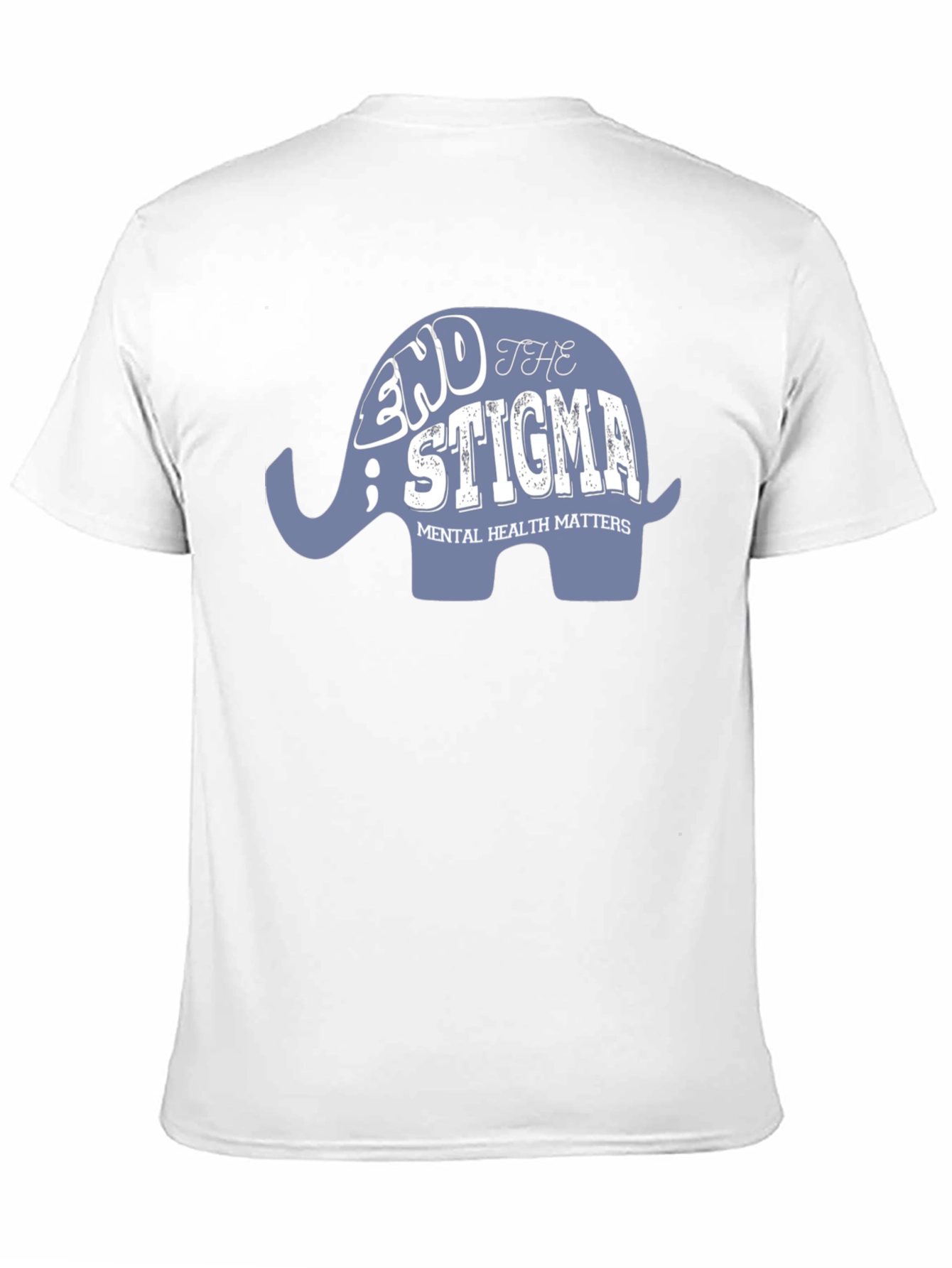 End the Stigma Mental Health Matters Graphic T-Shirt