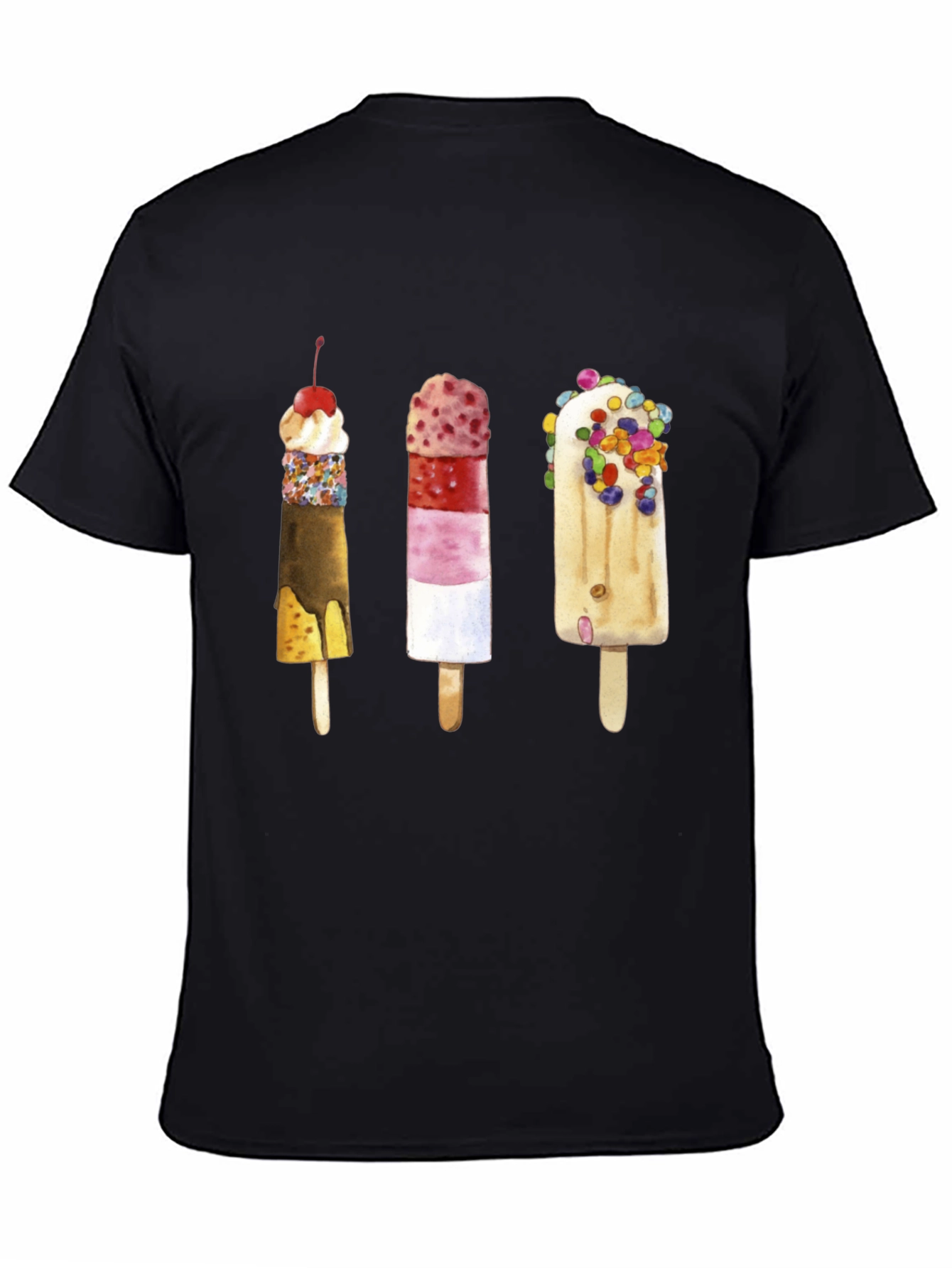 Fun Popsicle Graphic Tee - Unique Summer Style