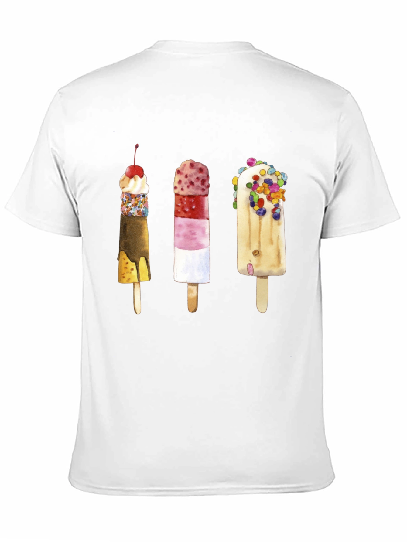 Fun Popsicle Graphic Tee - Unique Summer Style