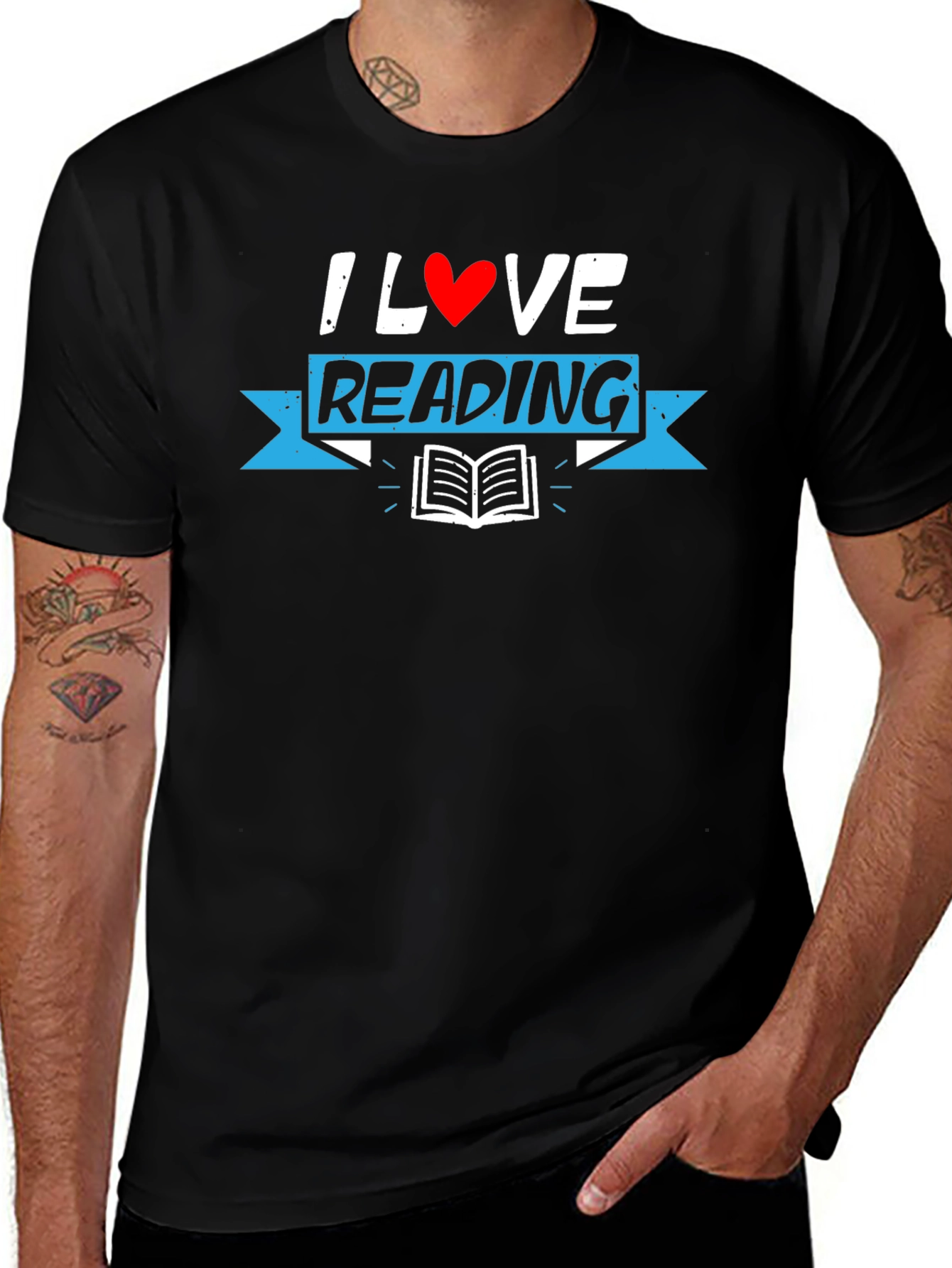 I Love Reading Graphic T-Shirt