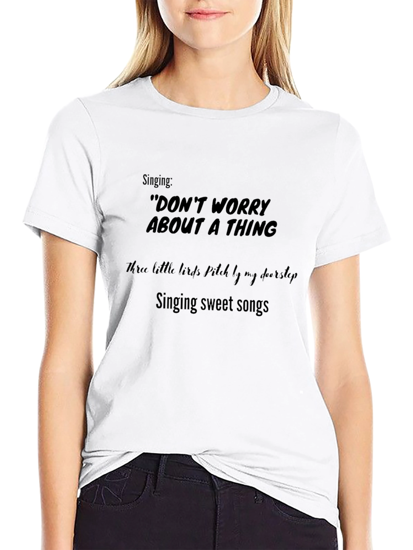 Dont Worry T-Shirt - Bob Marley Inspired Tee