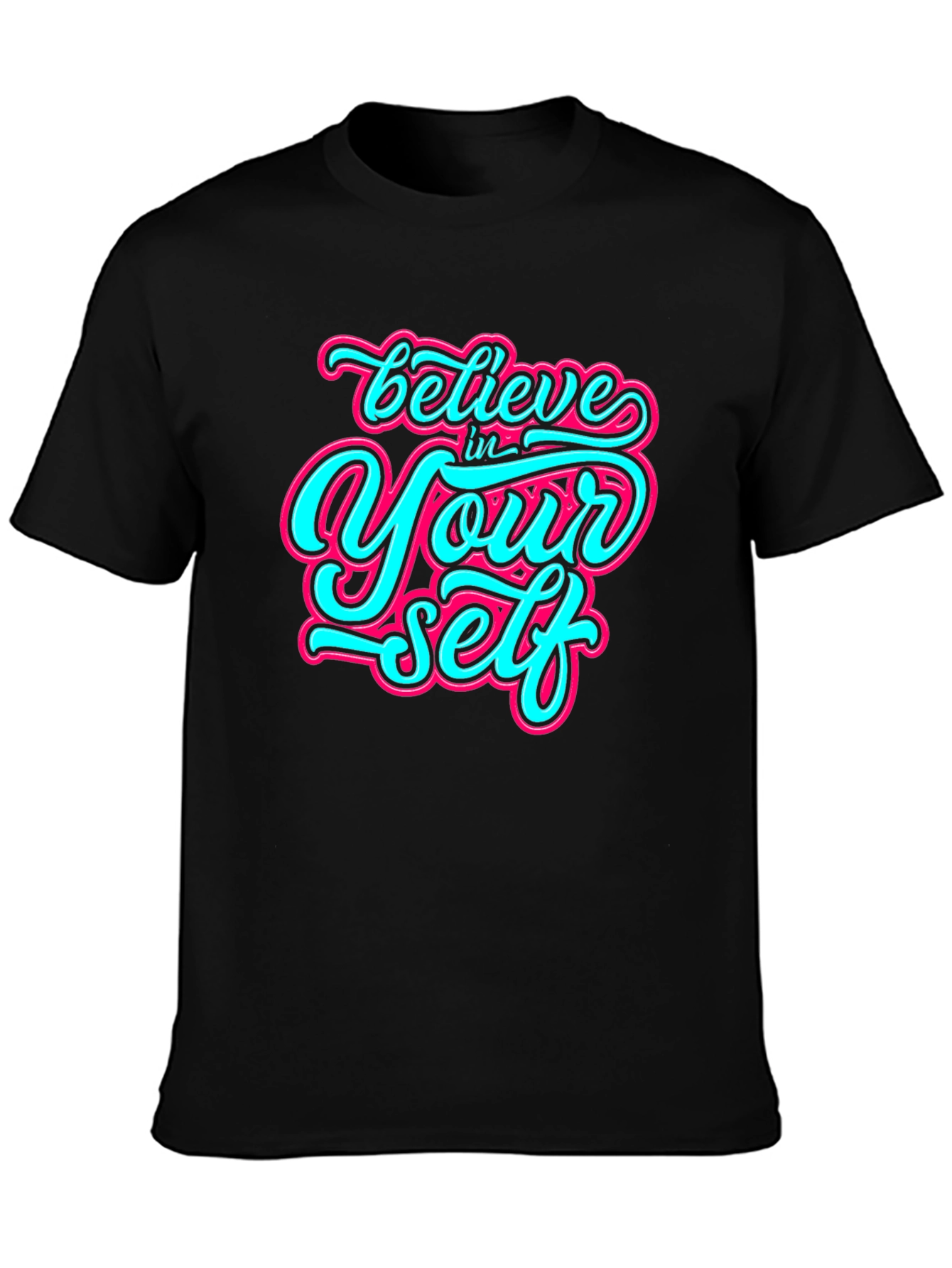 Believe In Yourself Graphic Tee - Inspiring Design
