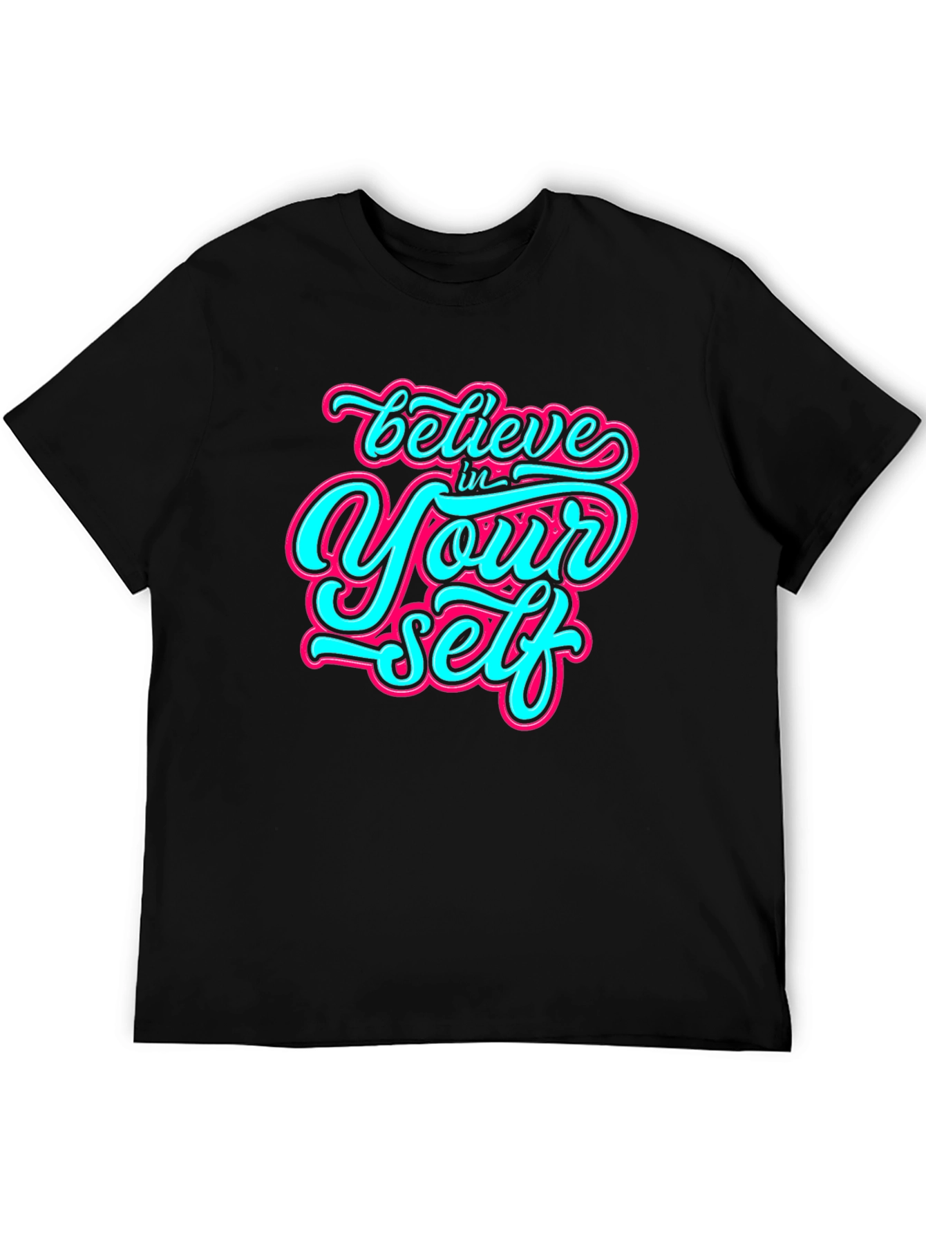 Believe In Yourself Graphic Tee - Inspiring Design