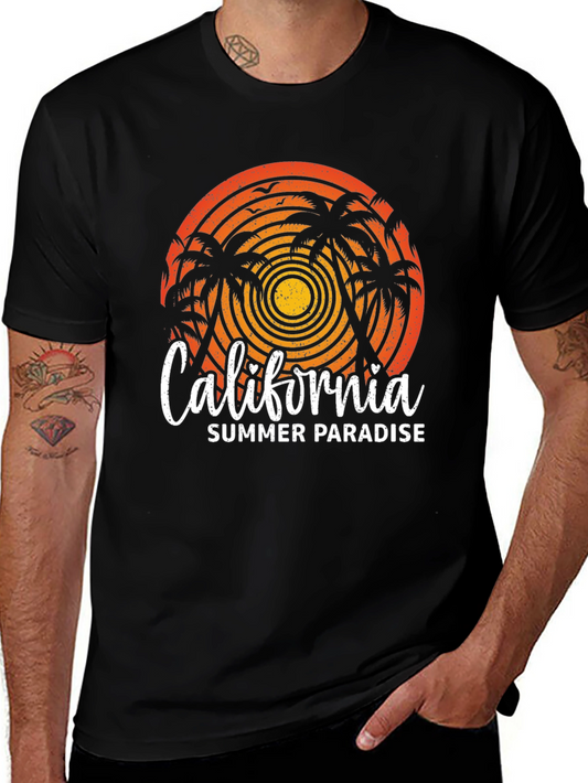 California Summer Paradise Graphic Tee