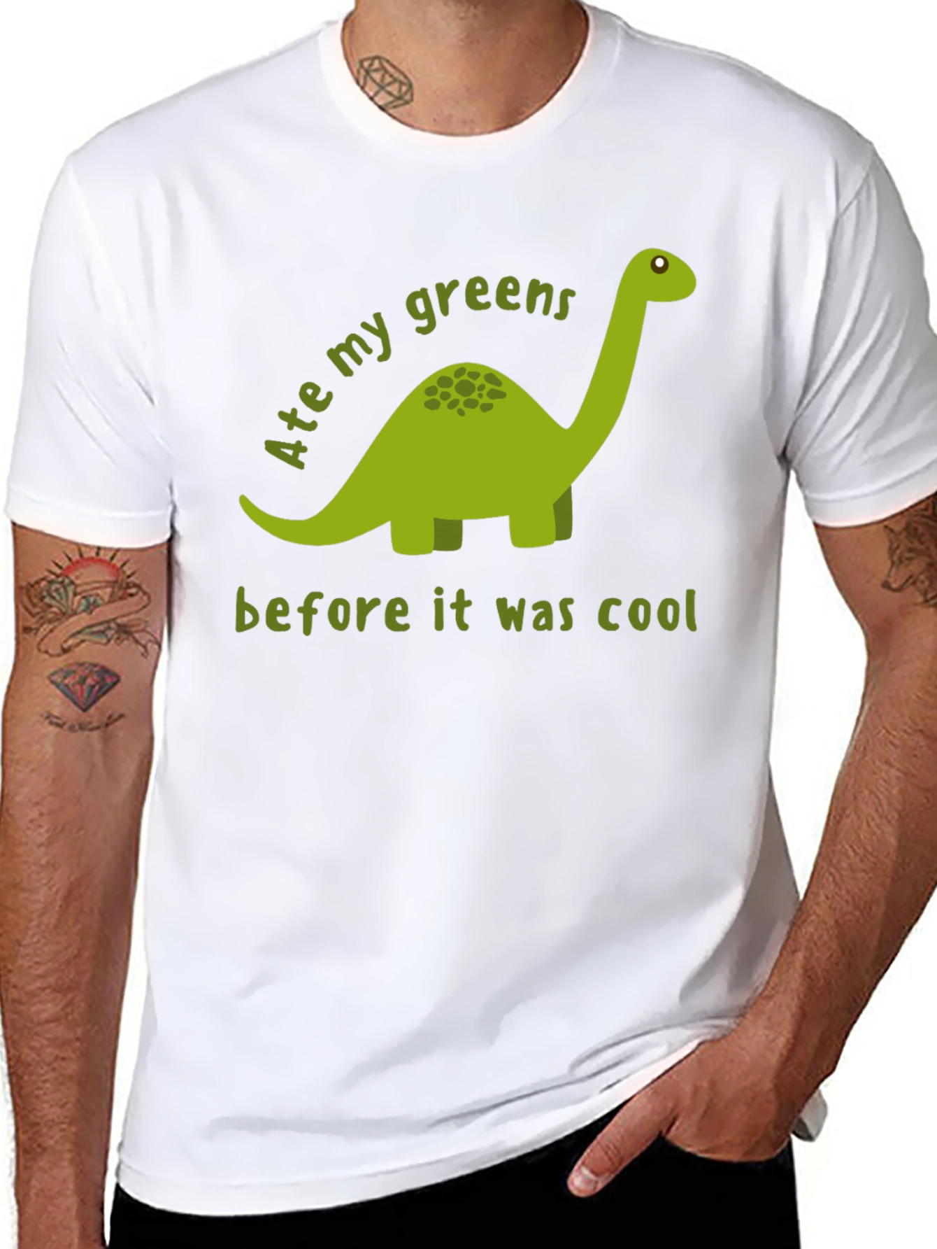 Ate My Greens Dinosaur T-Shirt