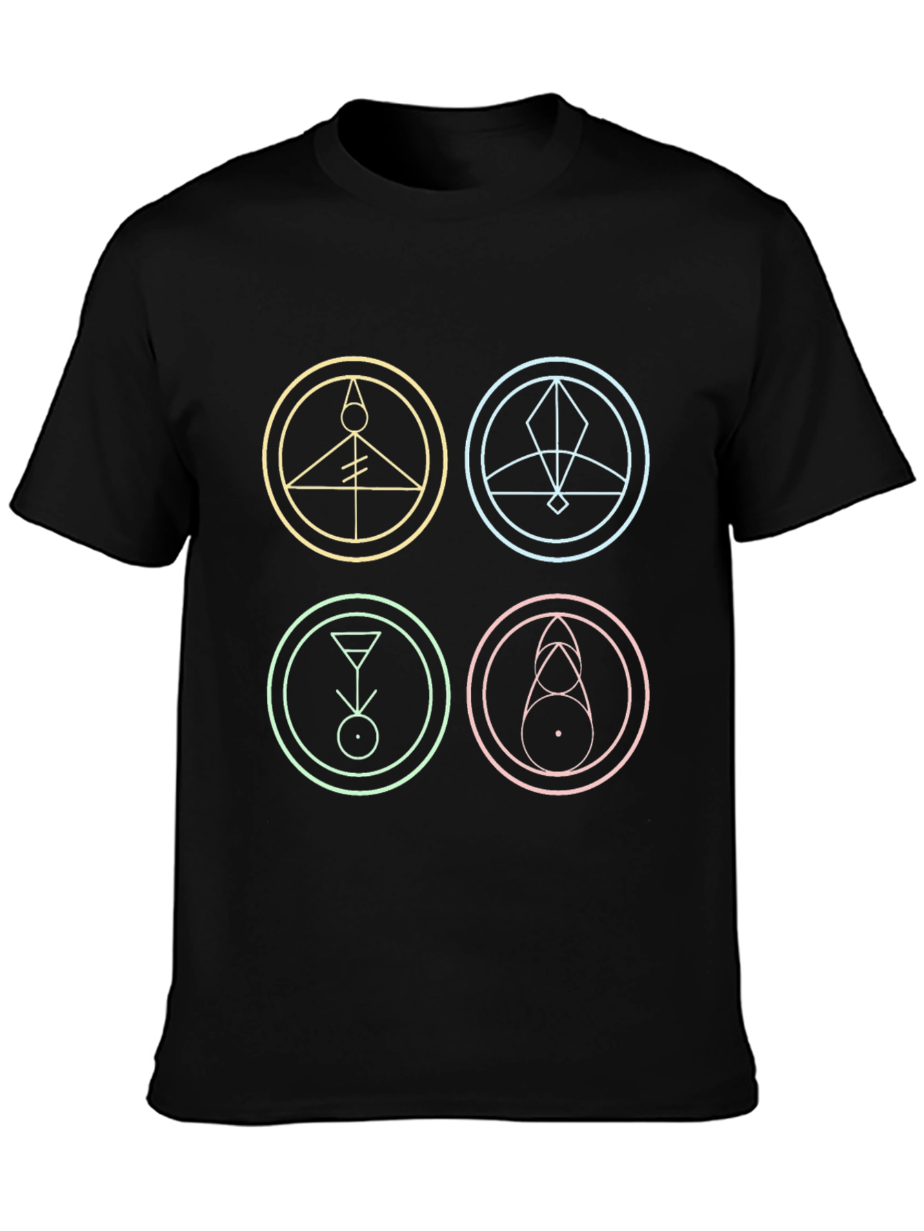 The Owl House Glyphs Black T-Shirt