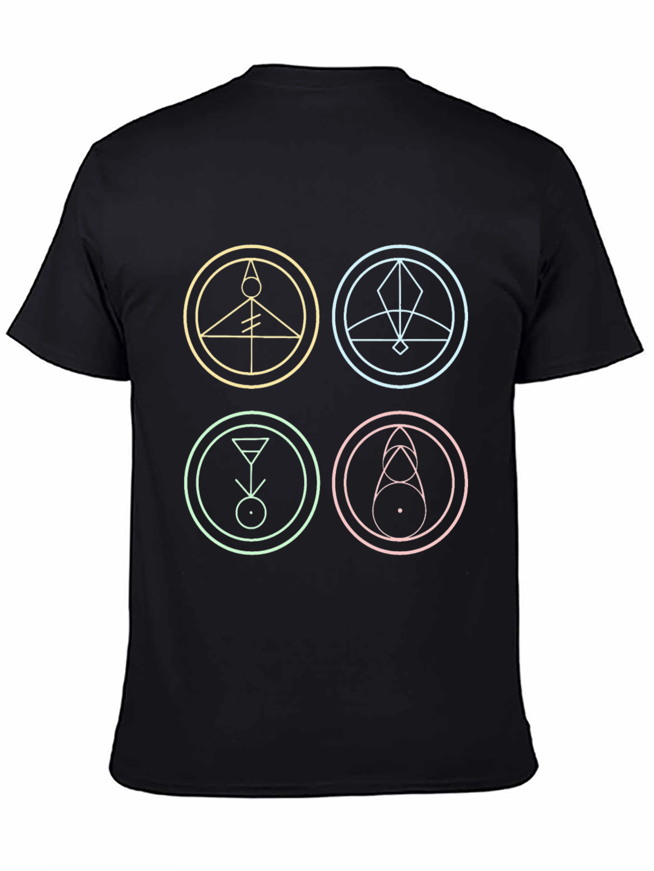 The Owl House Glyphs Black T-Shirt