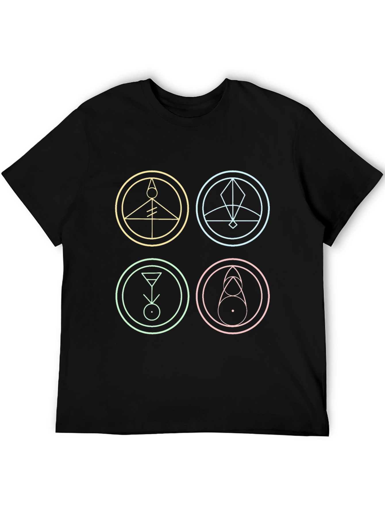 The Owl House Glyphs Black T-Shirt