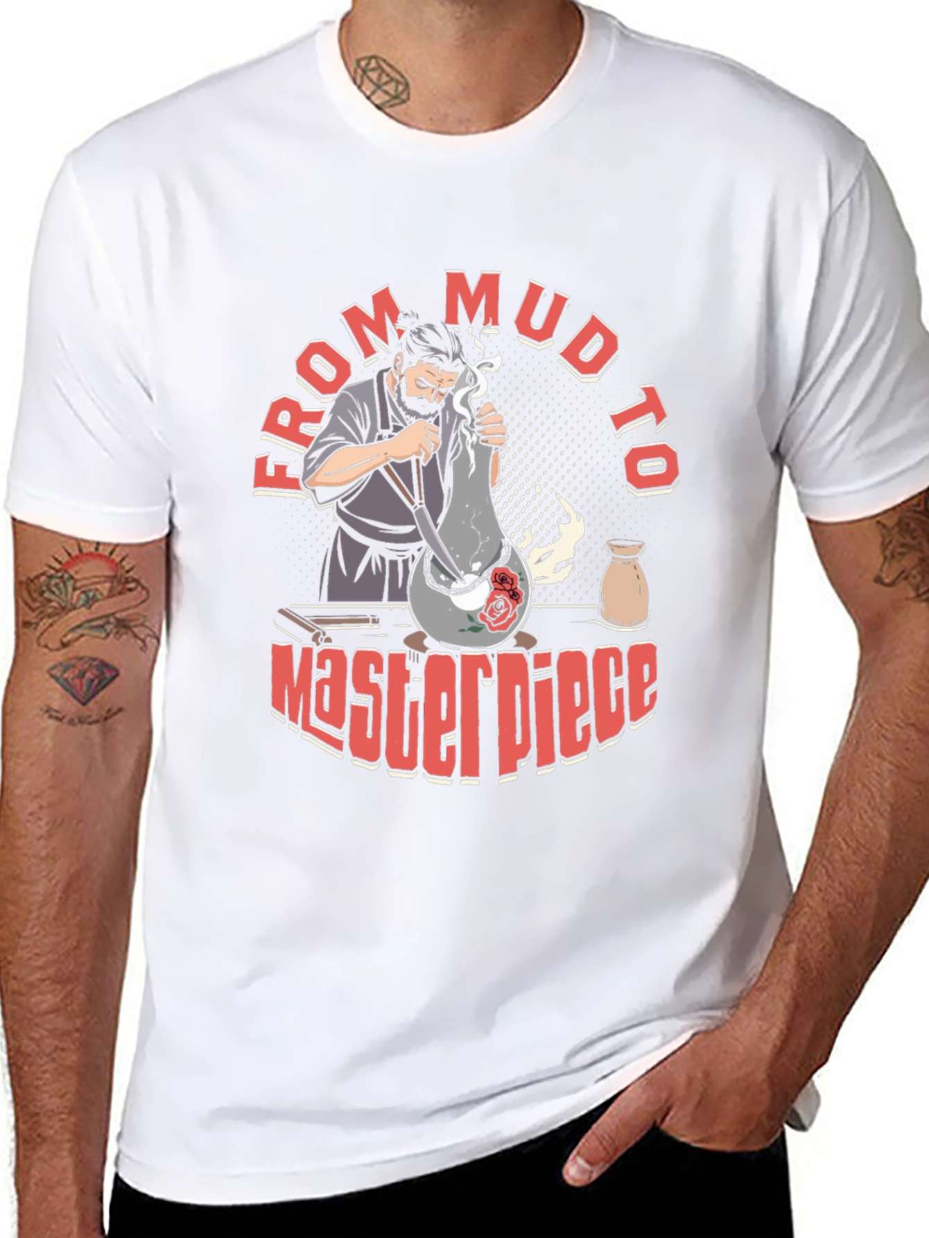 Artisan Pottery T-Shirt: From Mud To Masterpiece