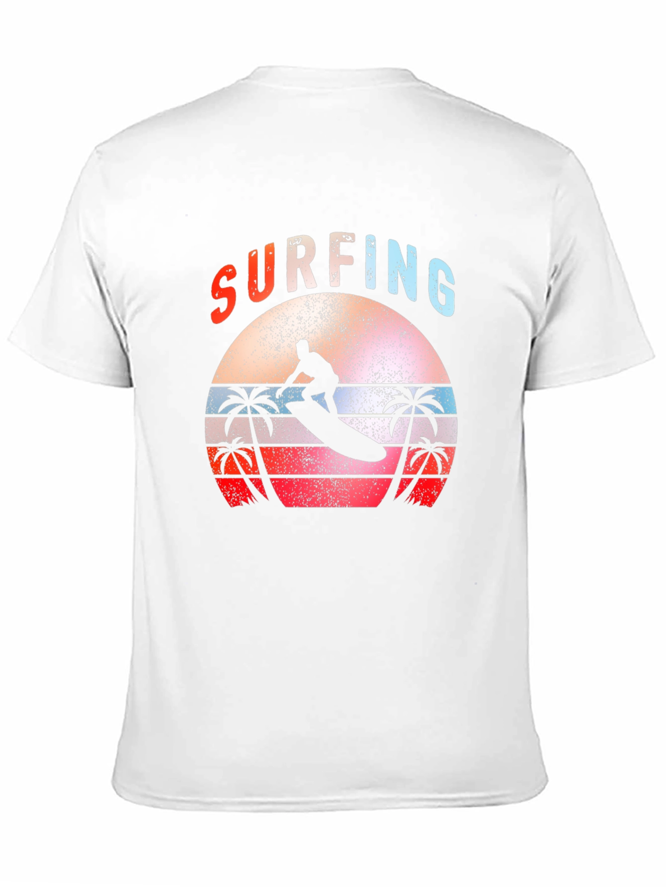 Retro Surfing Sunset T-Shirt
