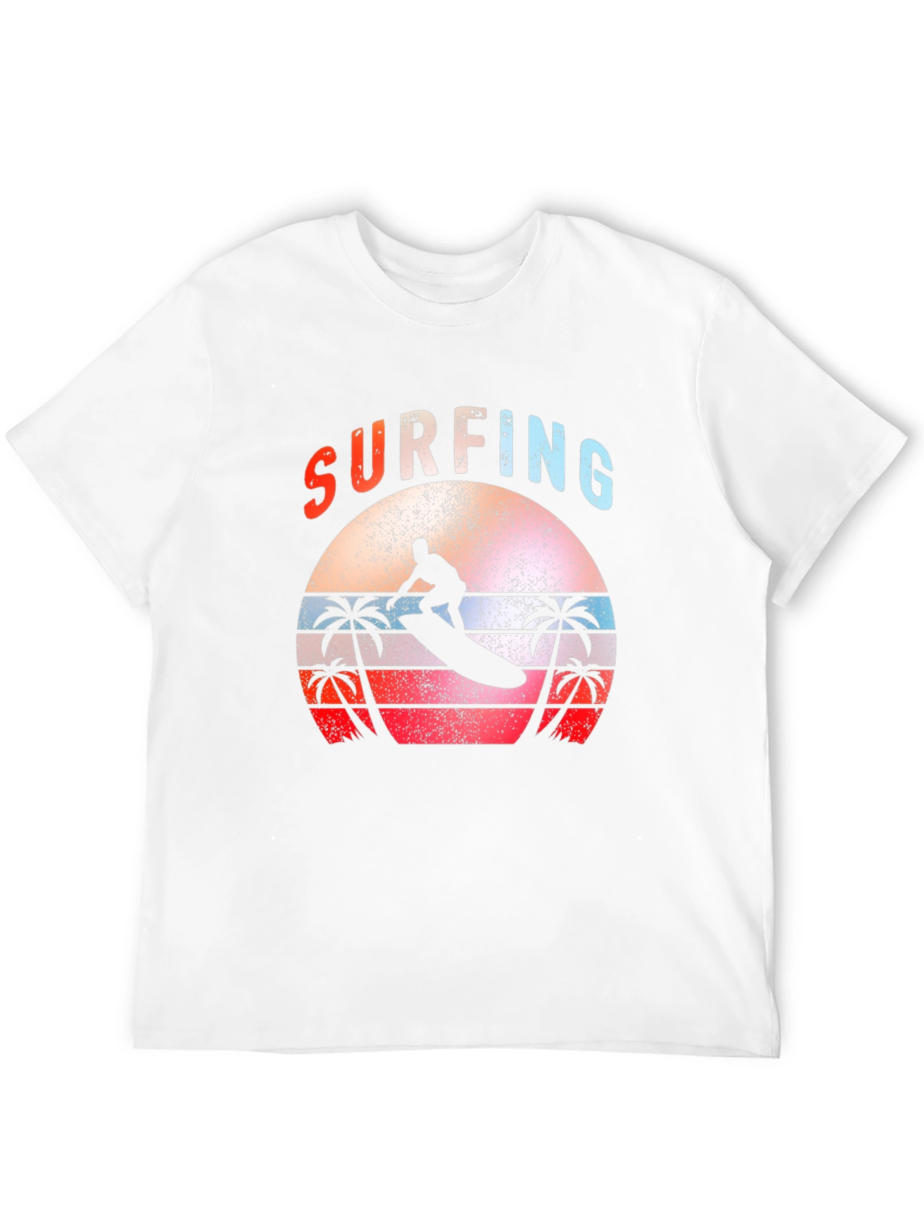 Retro Surfing Sunset T-Shirt