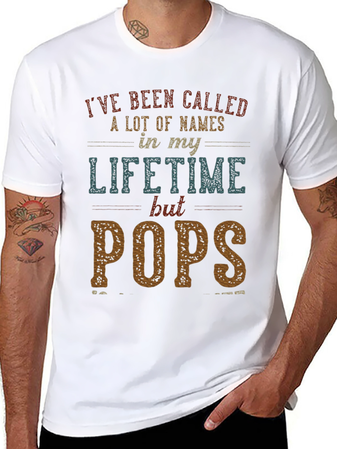 Ive Been Called Pops T-Shirt Fathers Day Gift