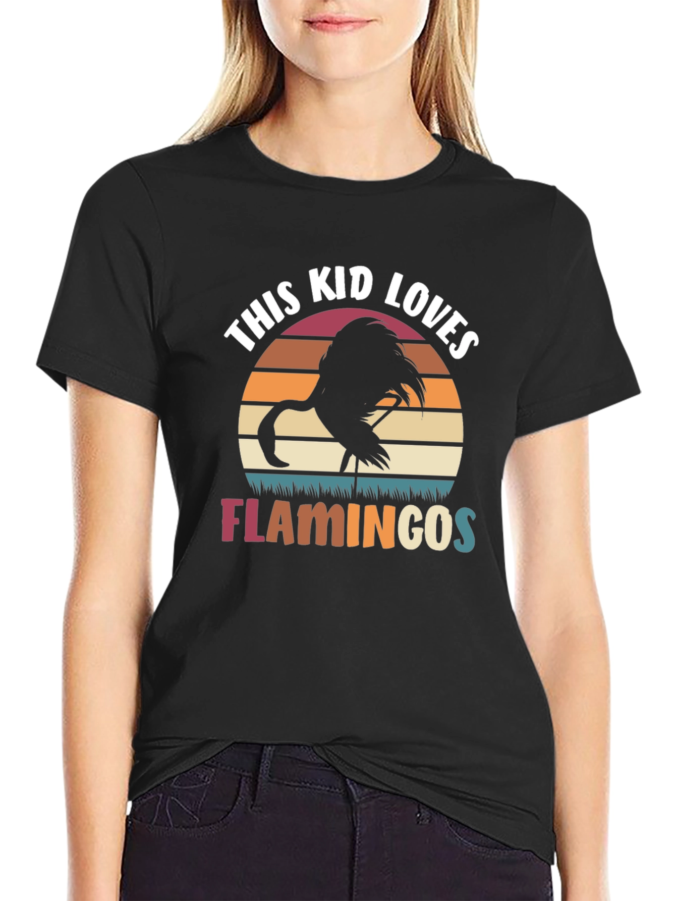 This Kid Loves Flamingos T-Shirt