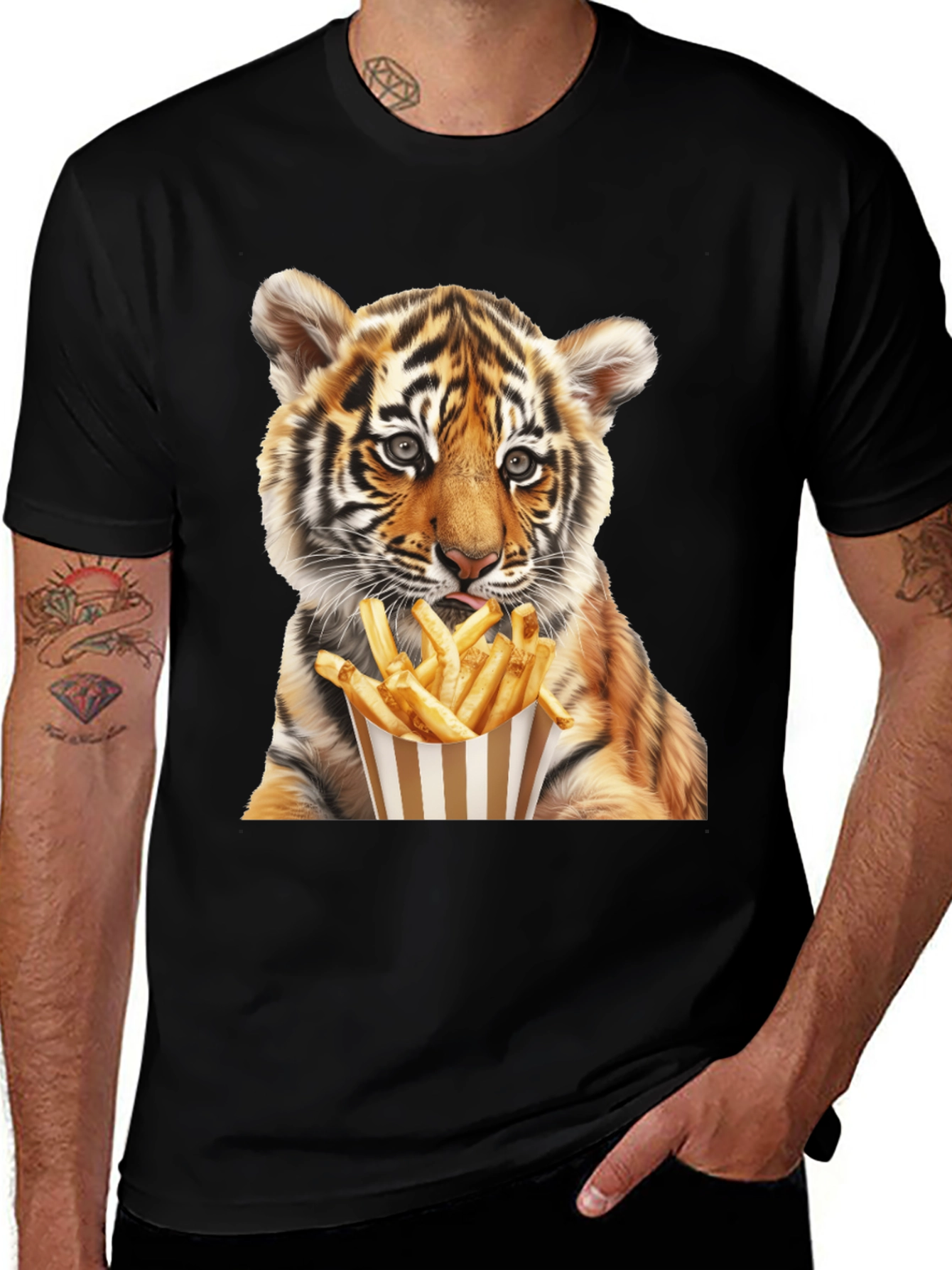 Tiger Cub Fries Graphic Tee