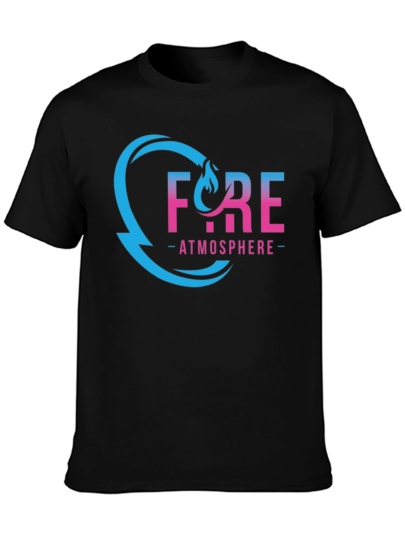 Fyre Atmosphere Black Graphic Tee