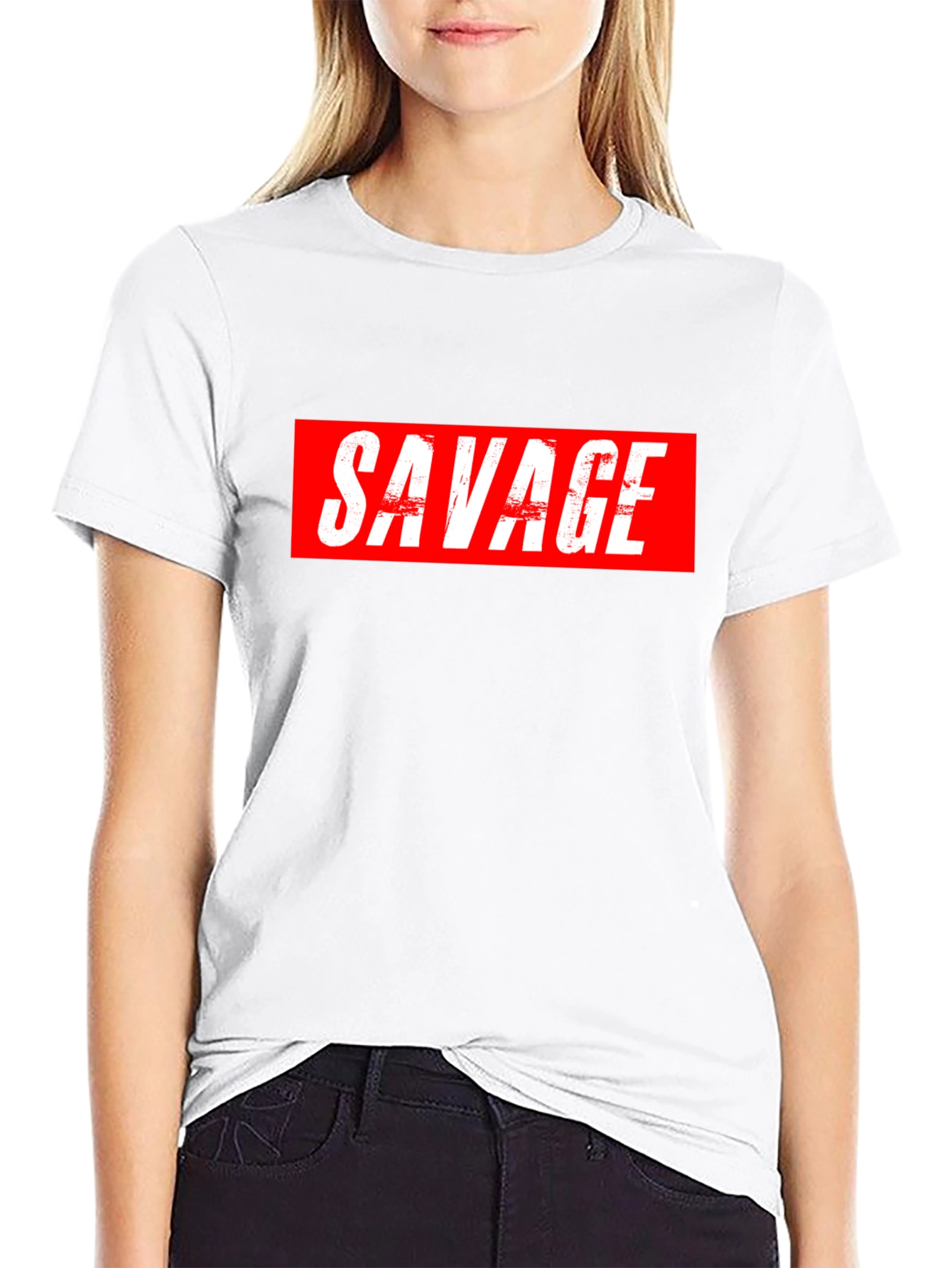 Savage Graphic Tee - Bold Streetwear Style