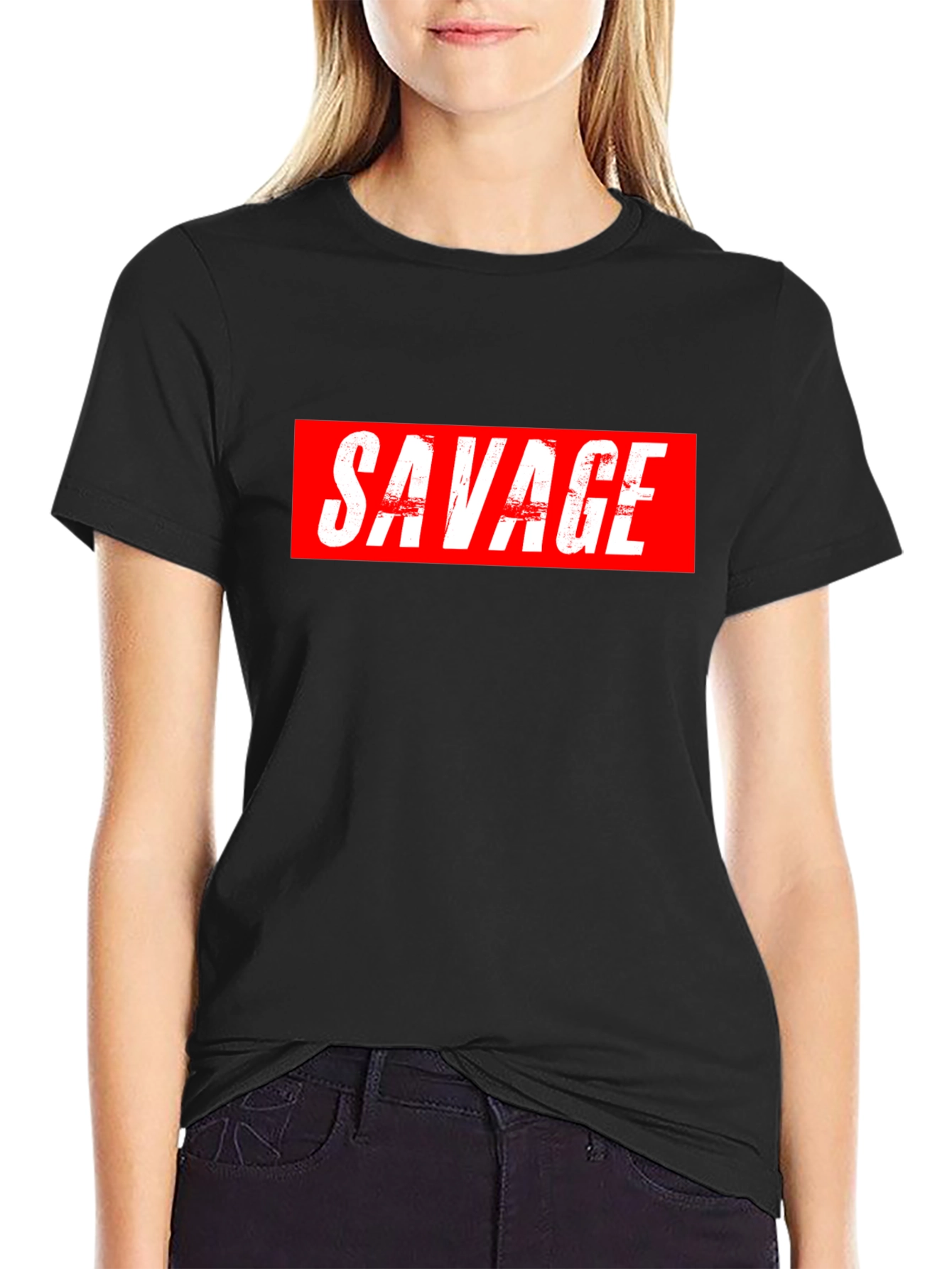 Savage Graphic Tee - Bold Streetwear Style