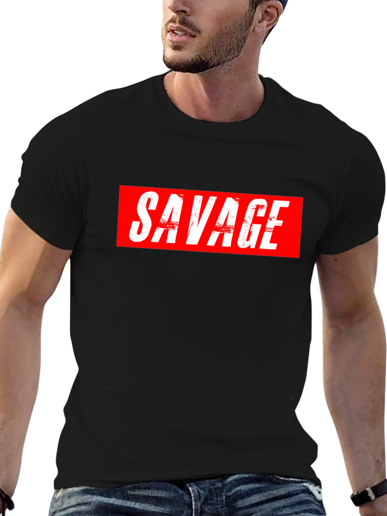 Savage Graphic Tee - Bold Streetwear Style