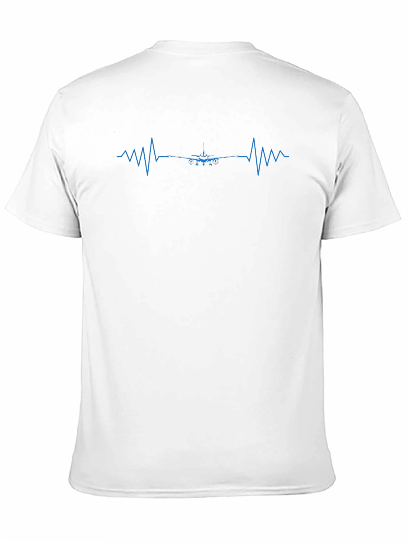 Airplane Heartbeat T-Shirt - Pilot Gift