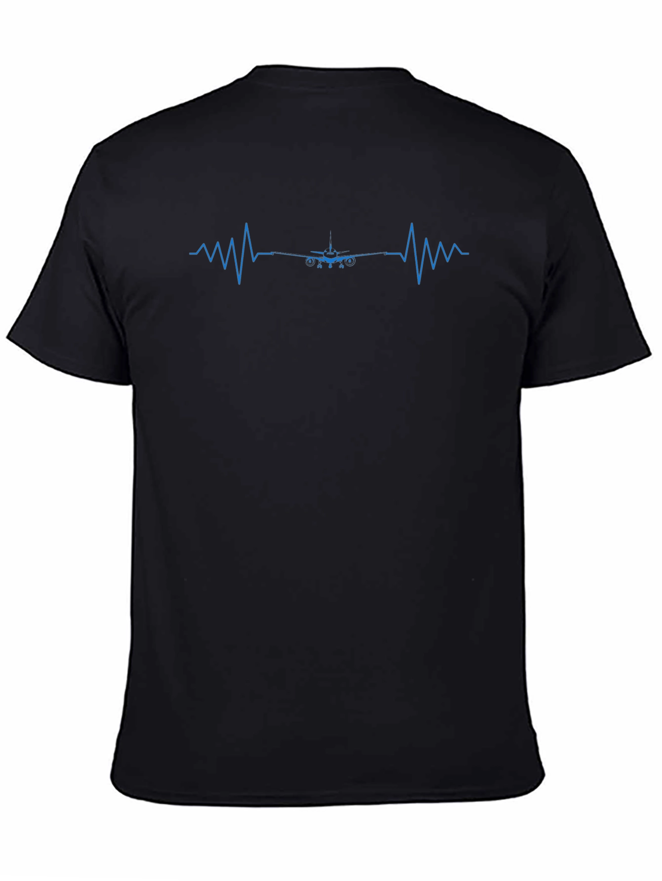 Airplane Heartbeat T-Shirt - Pilot Gift