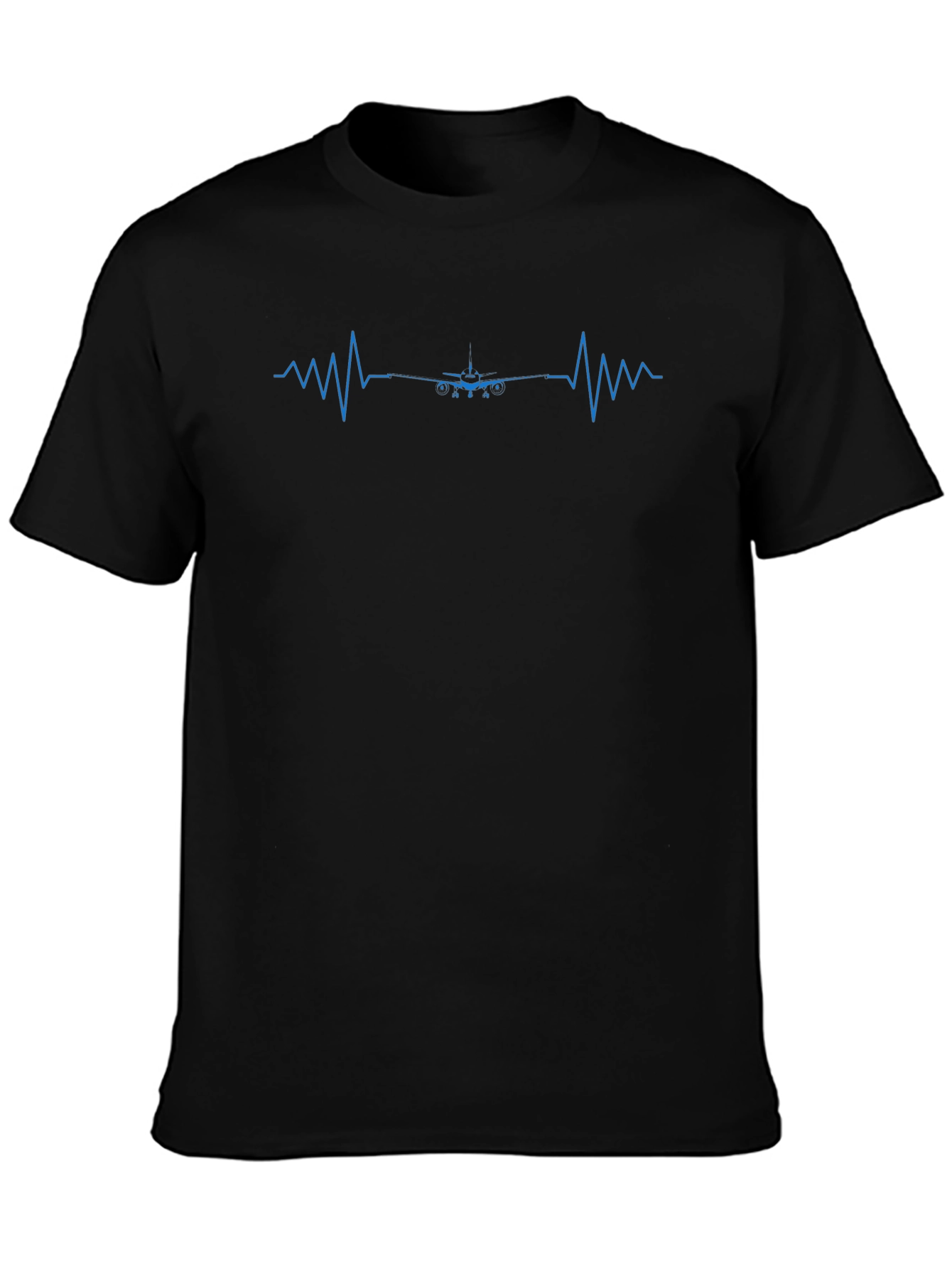 Airplane Heartbeat T-Shirt - Pilot Gift