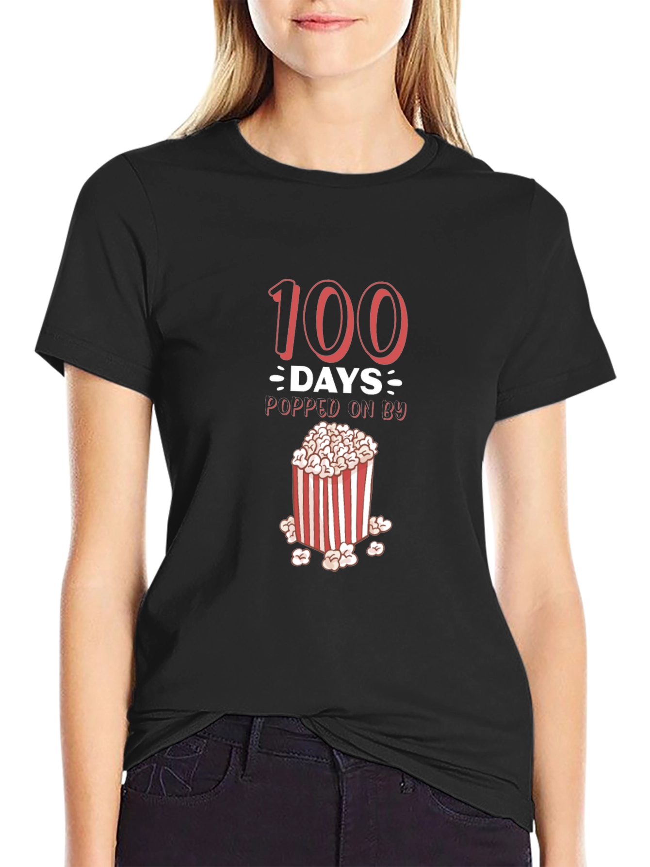 100 Days Popped On By T-Shirt