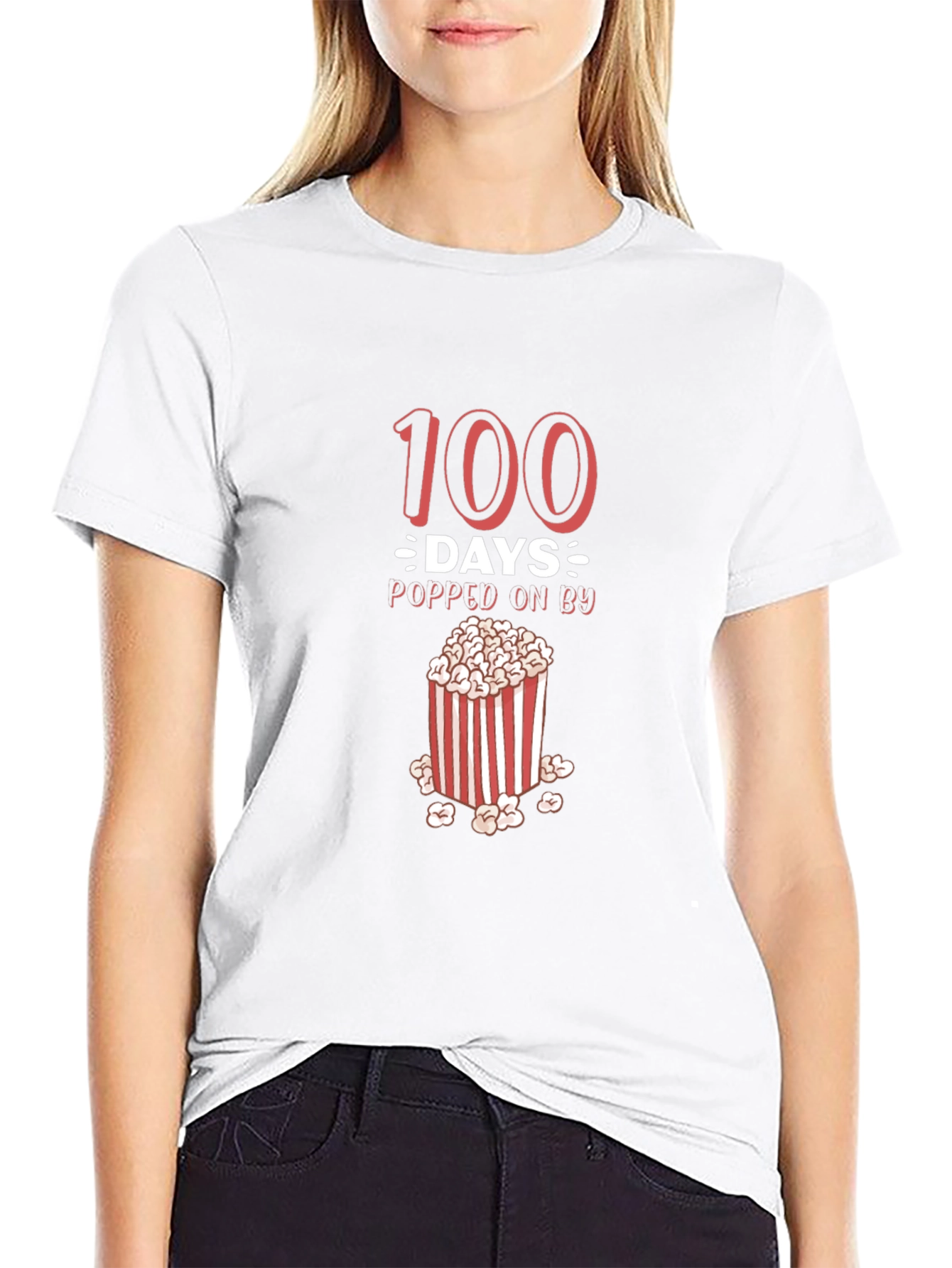 100 Days Popped On By T-Shirt