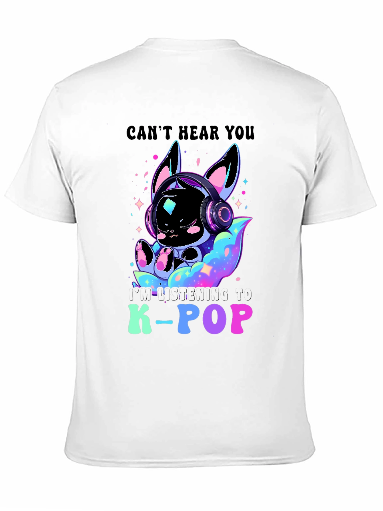 K-Pop Music Lover Tee: I Cant Hear You