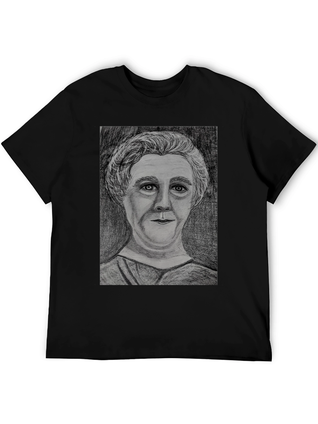 Eleanor Roosevelt Sketch T-Shirt - Unisex Black Tee