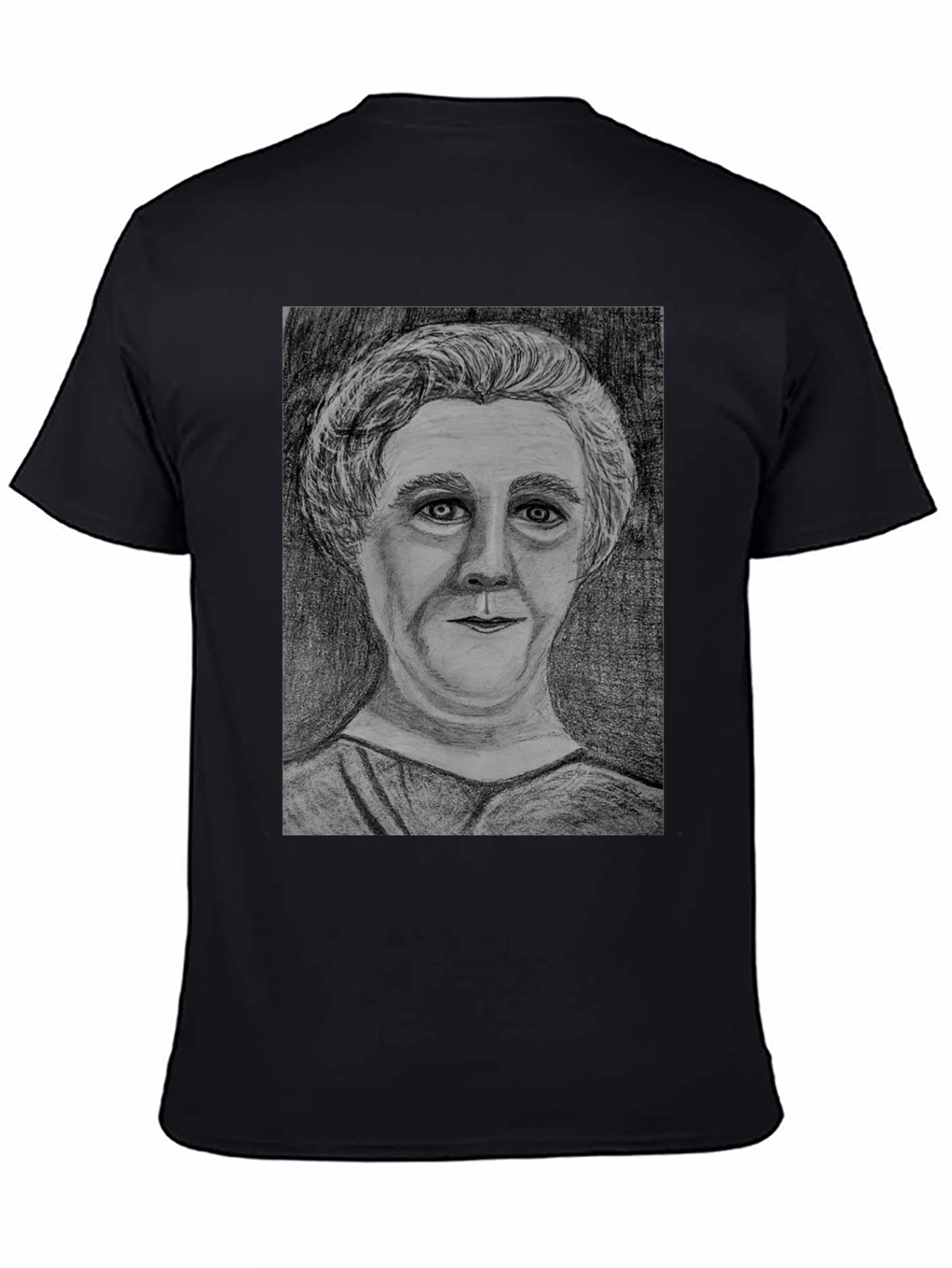 Eleanor Roosevelt Sketch T-Shirt - Unisex Black Tee