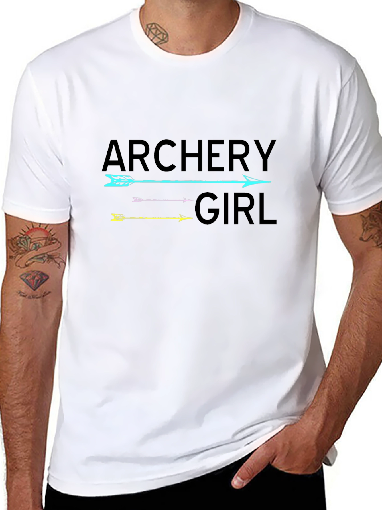 Archery Girl Arrow T-Shirt