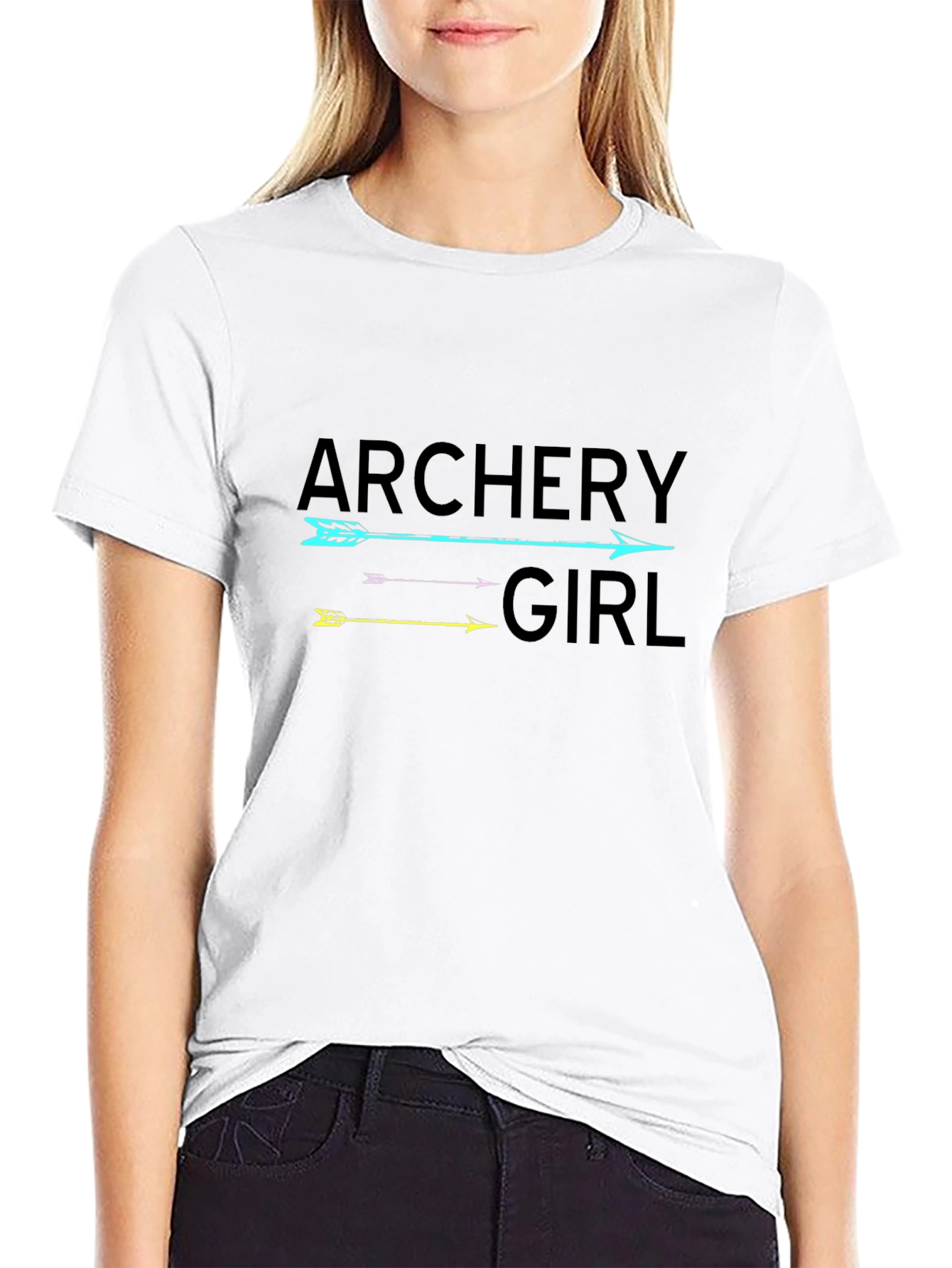Archery Girl Arrow T-Shirt