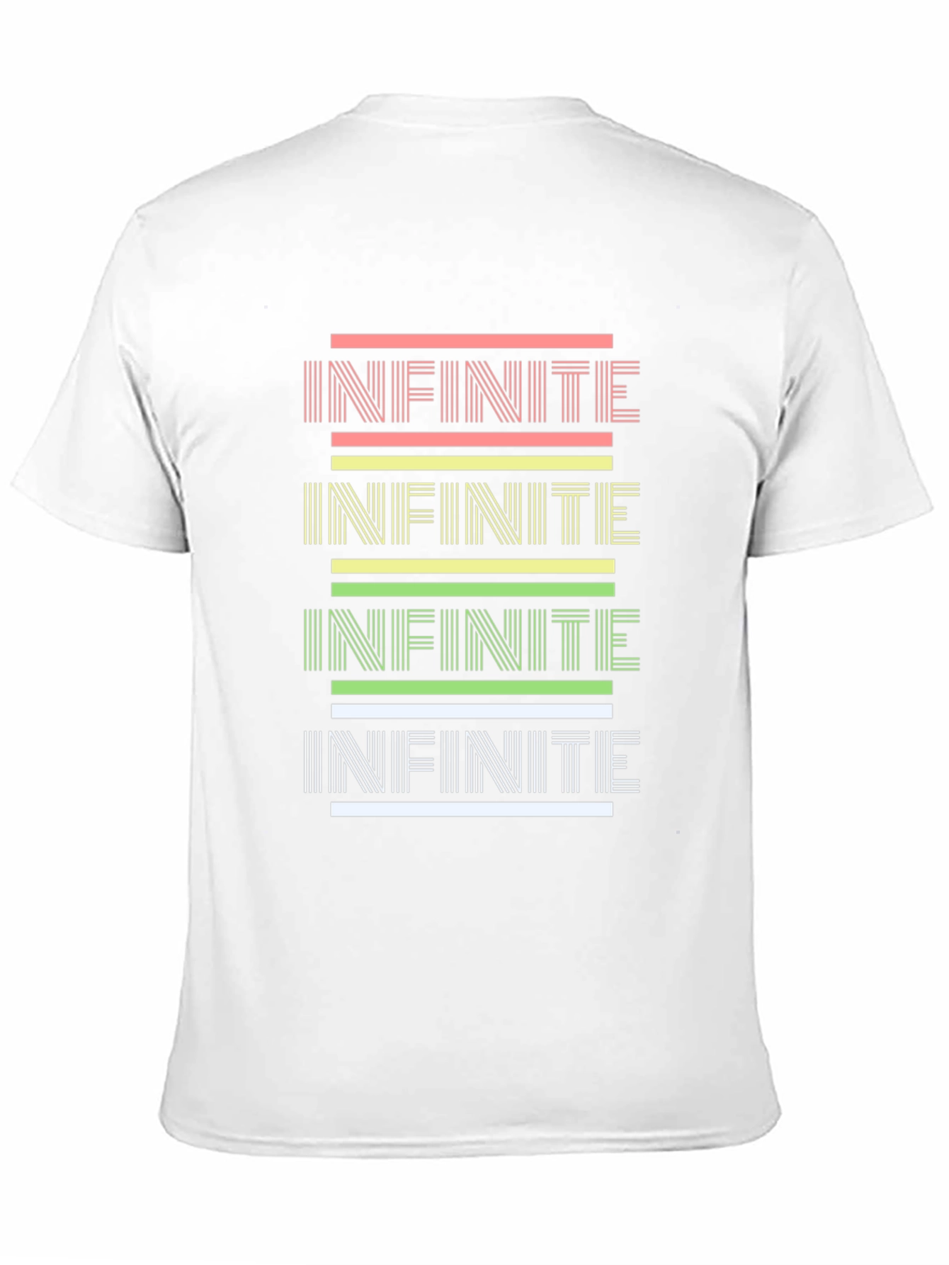 Infinite Style: Graphic Print Black Tee