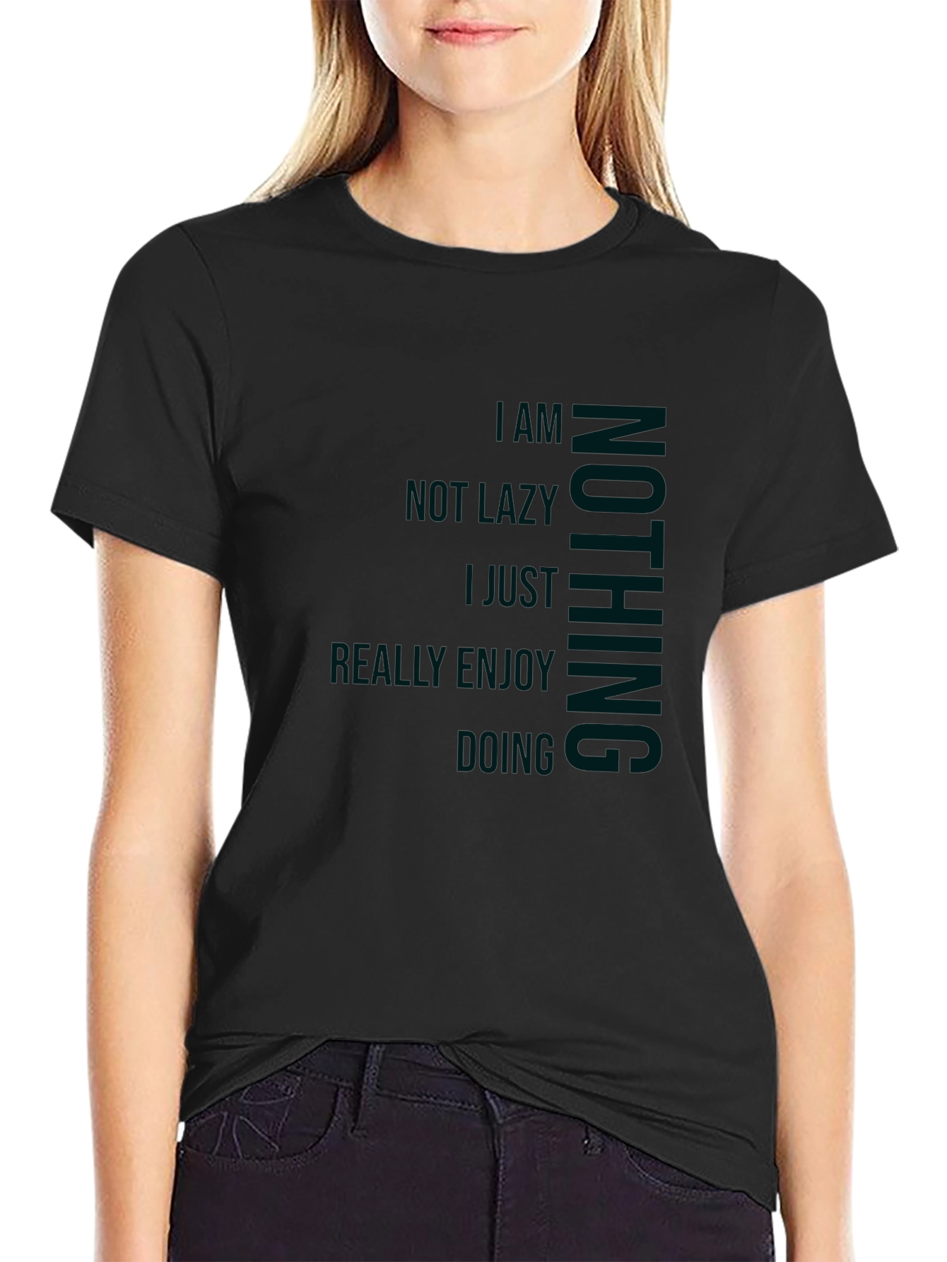 I AM NOT LAZY T-Shirt Funny Graphic Tee