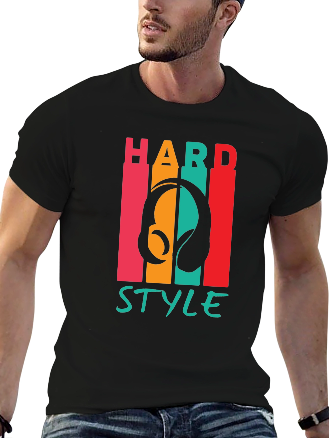 Hard Style Headphones Graphic Tee - Unisex