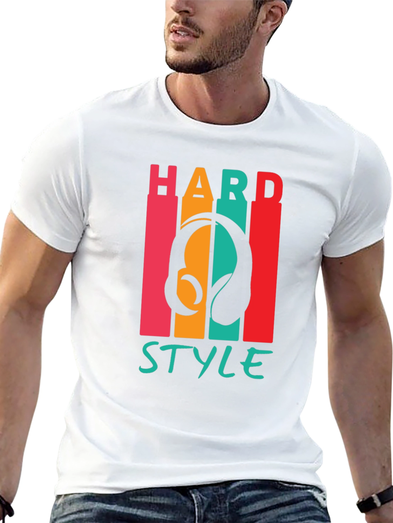 Hard Style Headphones Graphic Tee - Unisex