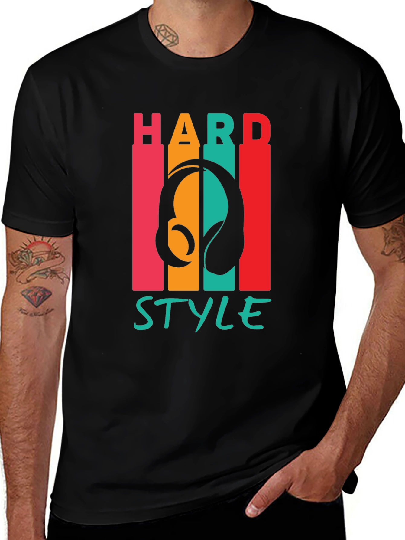 Hard Style Headphones Graphic Tee - Unisex
