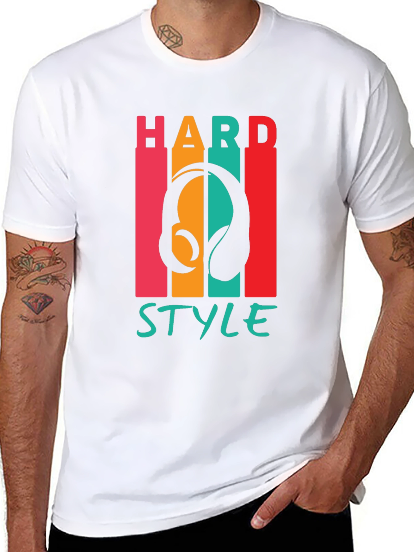 Hard Style Headphones Graphic Tee - Unisex