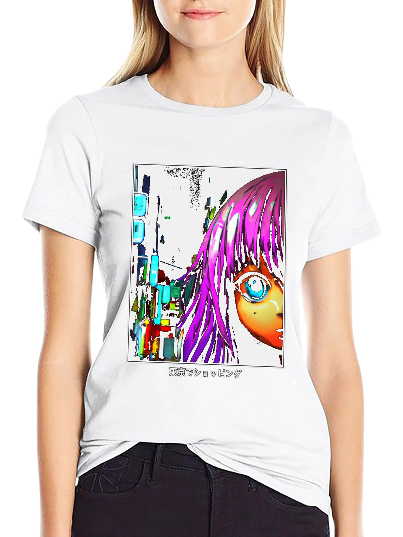 Tokyo Shopping Graphic T-Shirt