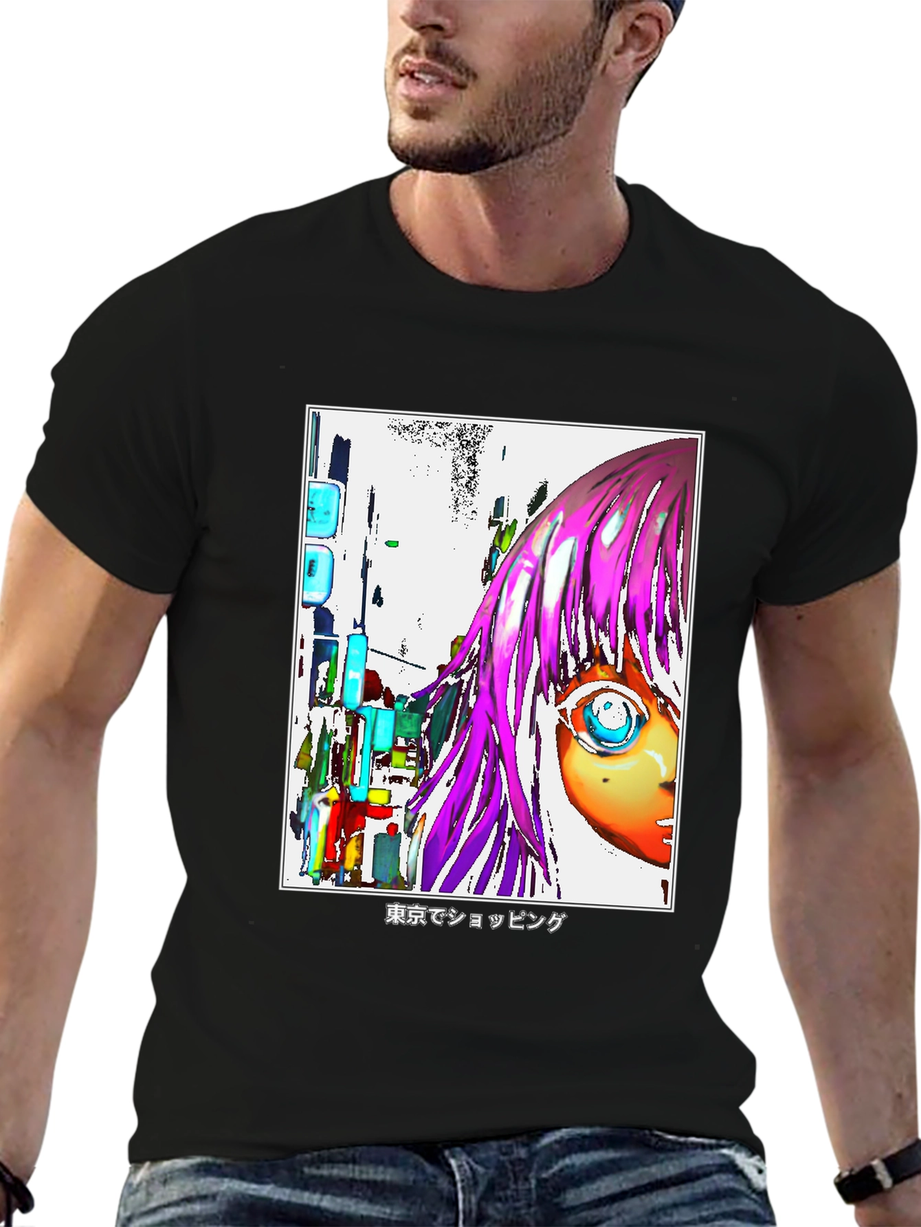 Tokyo Shopping Graphic T-Shirt