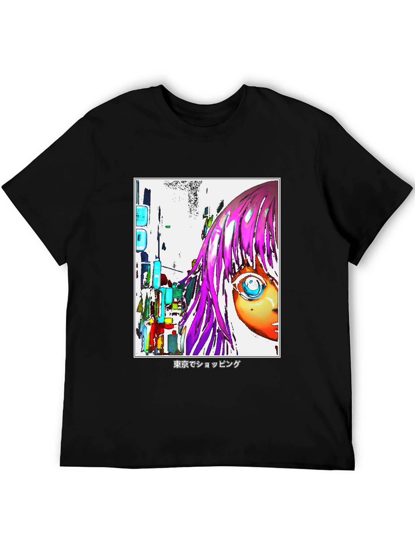 Tokyo Shopping Graphic T-Shirt